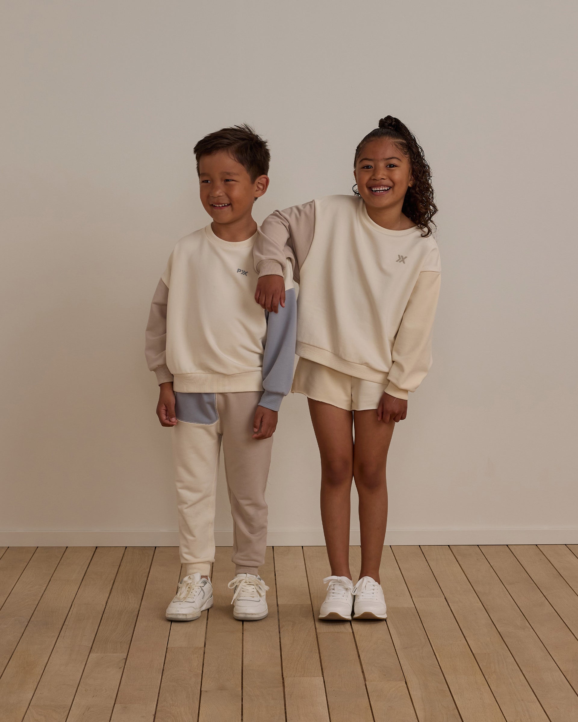 Rylee + Cru Play x Play Quarter Zip Sweatshirt - Blush main image 1