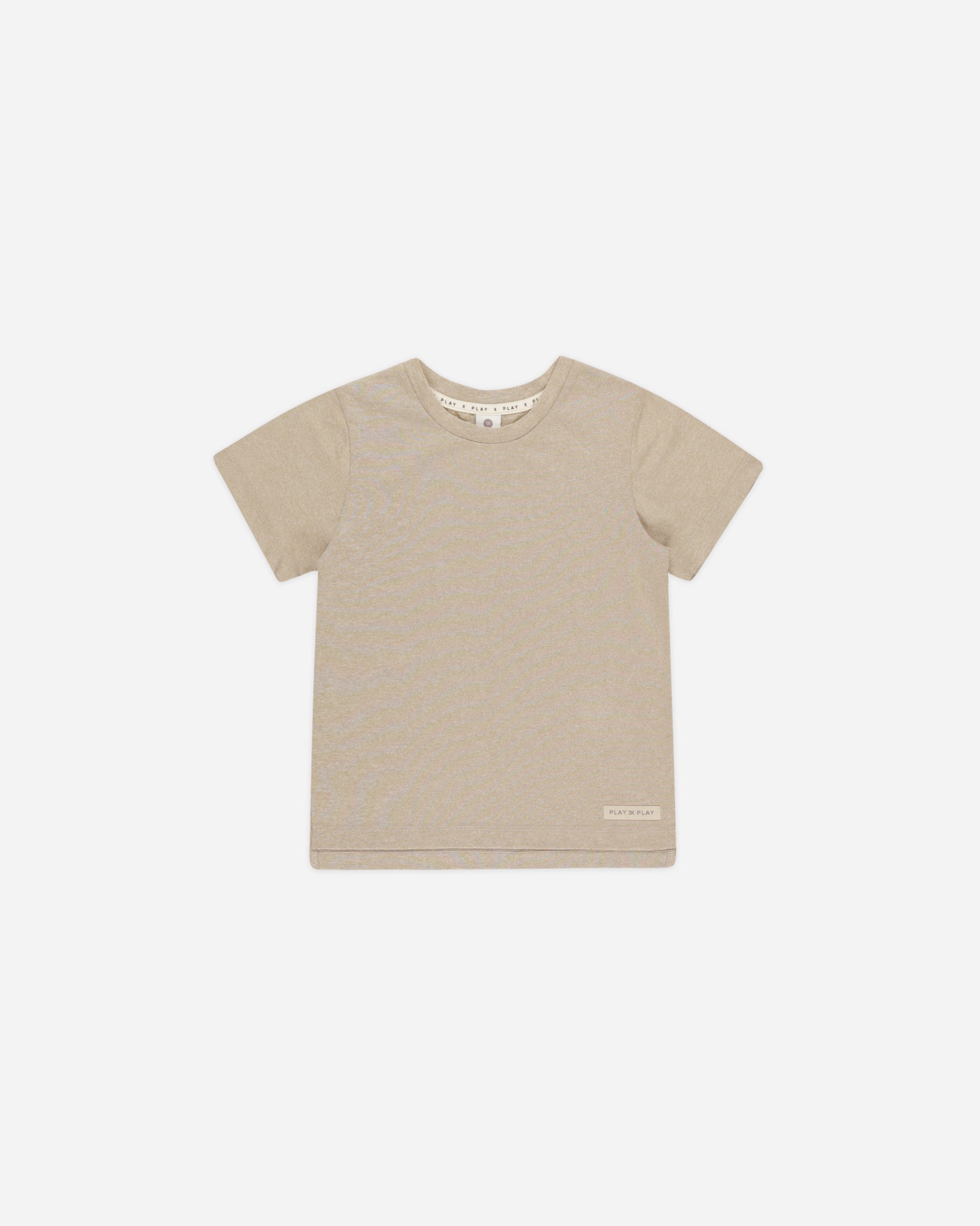 Cove Essential Tee | Heathered Pebble