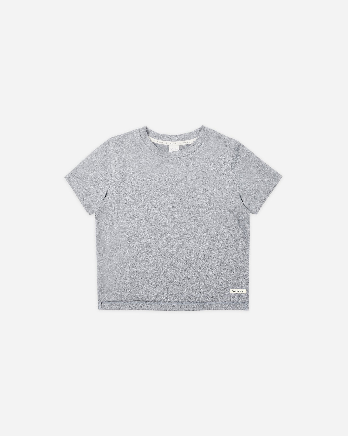 Cove Essential Tee || Heathered Dusty Blue - Rylee + Cru | Kids Clothes | Trendy Baby Clothes | Modern Infant Outfits |