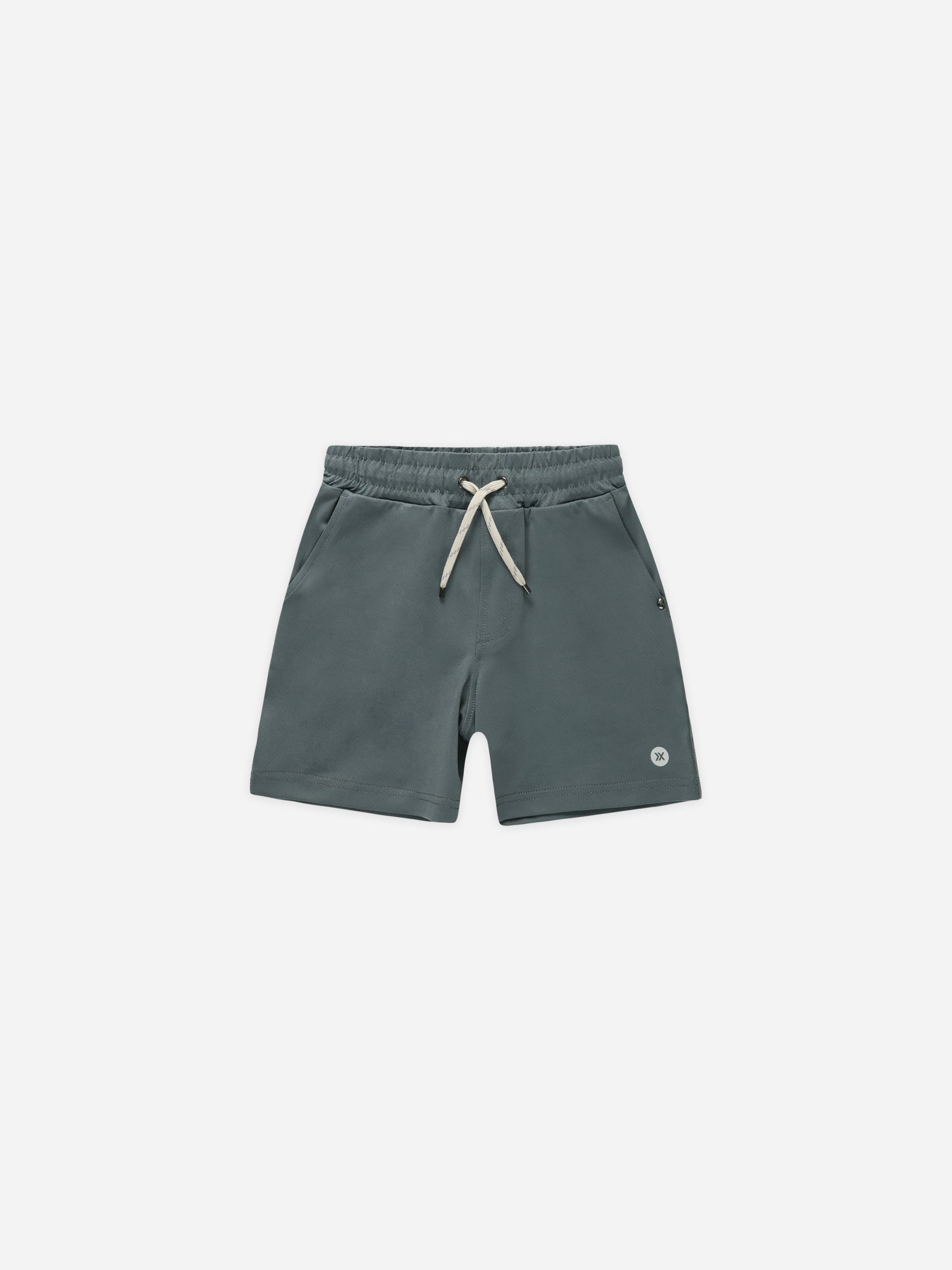 Oceanside Tech Short || Indigo - Rylee + Cru | Kids Clothes | Trendy Baby Clothes | Modern Infant Outfits |