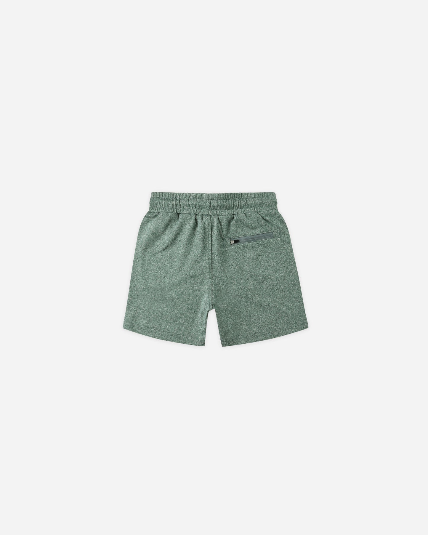 Oceanside Tech Short || Heathered Green - Rylee + Cru | Kids Clothes | Trendy Baby Clothes | Modern Infant Outfits |
