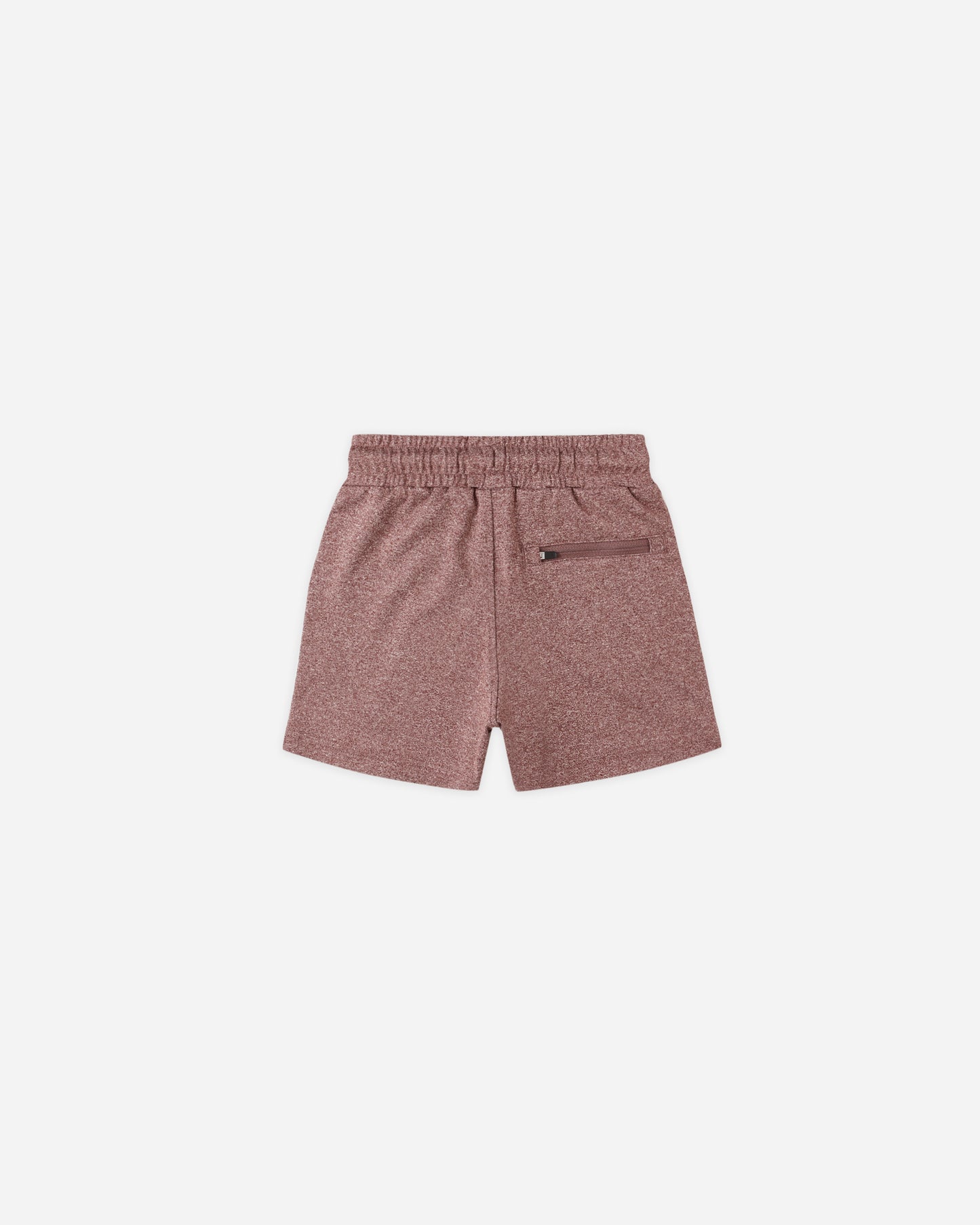 Oceanside Tech Short || Heathered Burgundy - Rylee + Cru | Kids Clothes | Trendy Baby Clothes | Modern Infant Outfits |