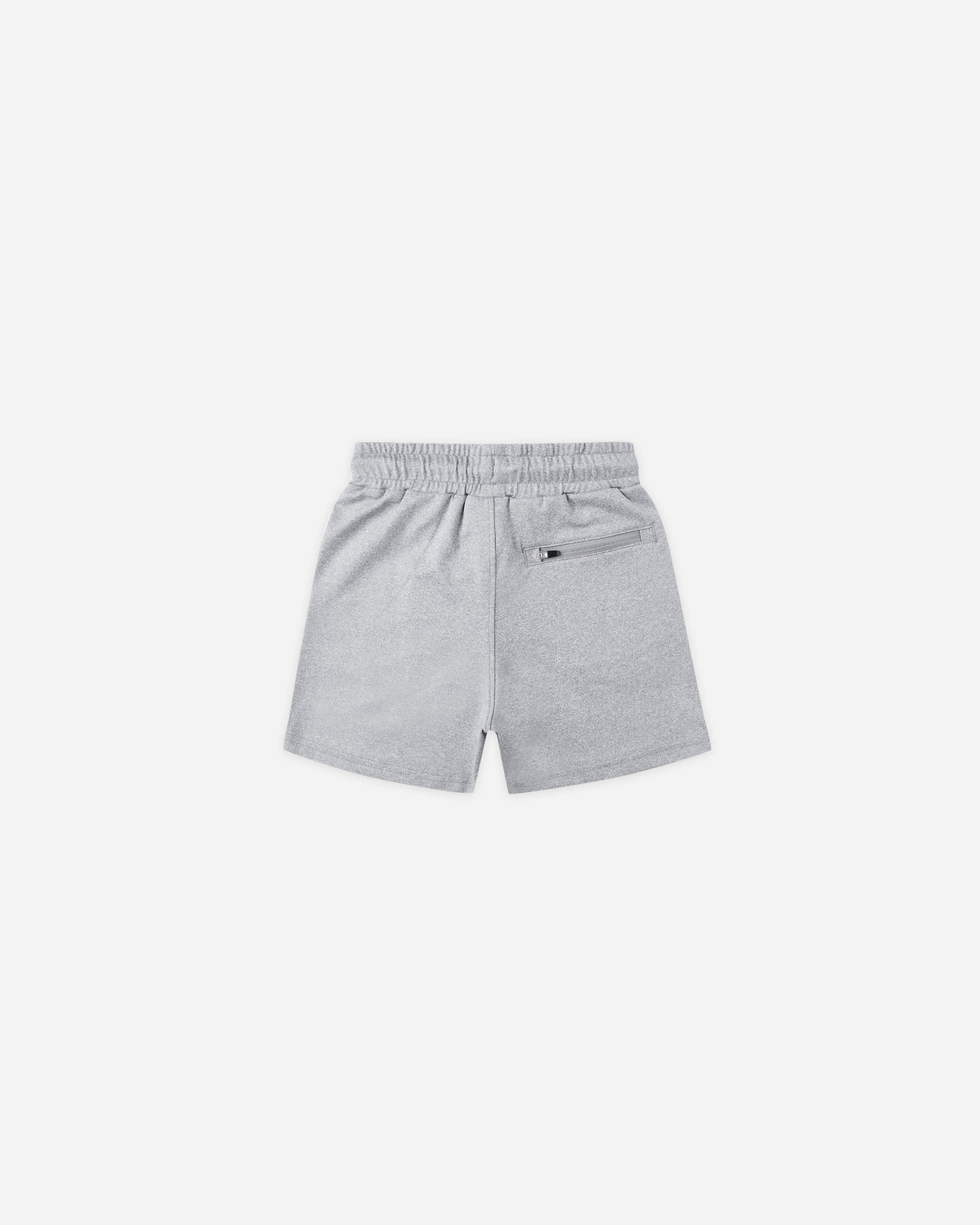 Oceanside Tech Short || Heathered Dusty Blue - Rylee + Cru | Kids Clothes | Trendy Baby Clothes | Modern Infant Outfits |