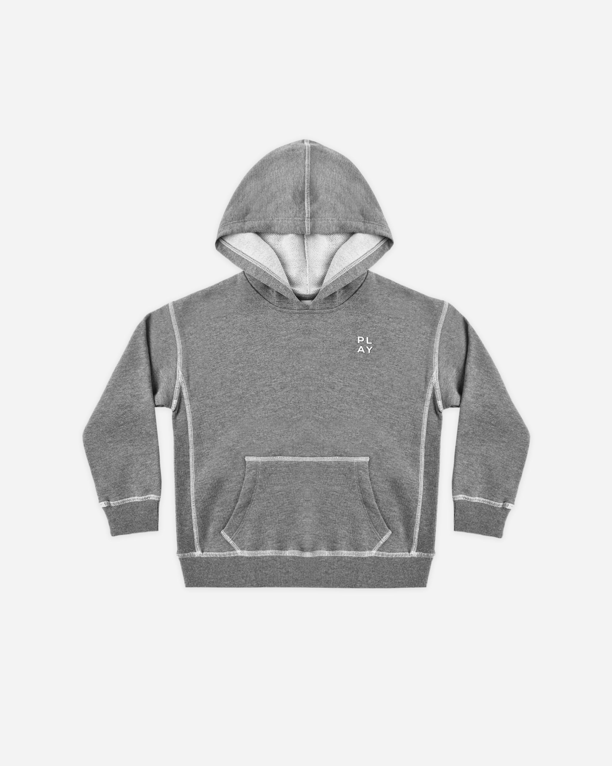 Coast Hoodie Dark Heathered Grey - Rylee + Cru | Kids Clothes | Trendy Baby Clothes | Modern Infant Outfits |