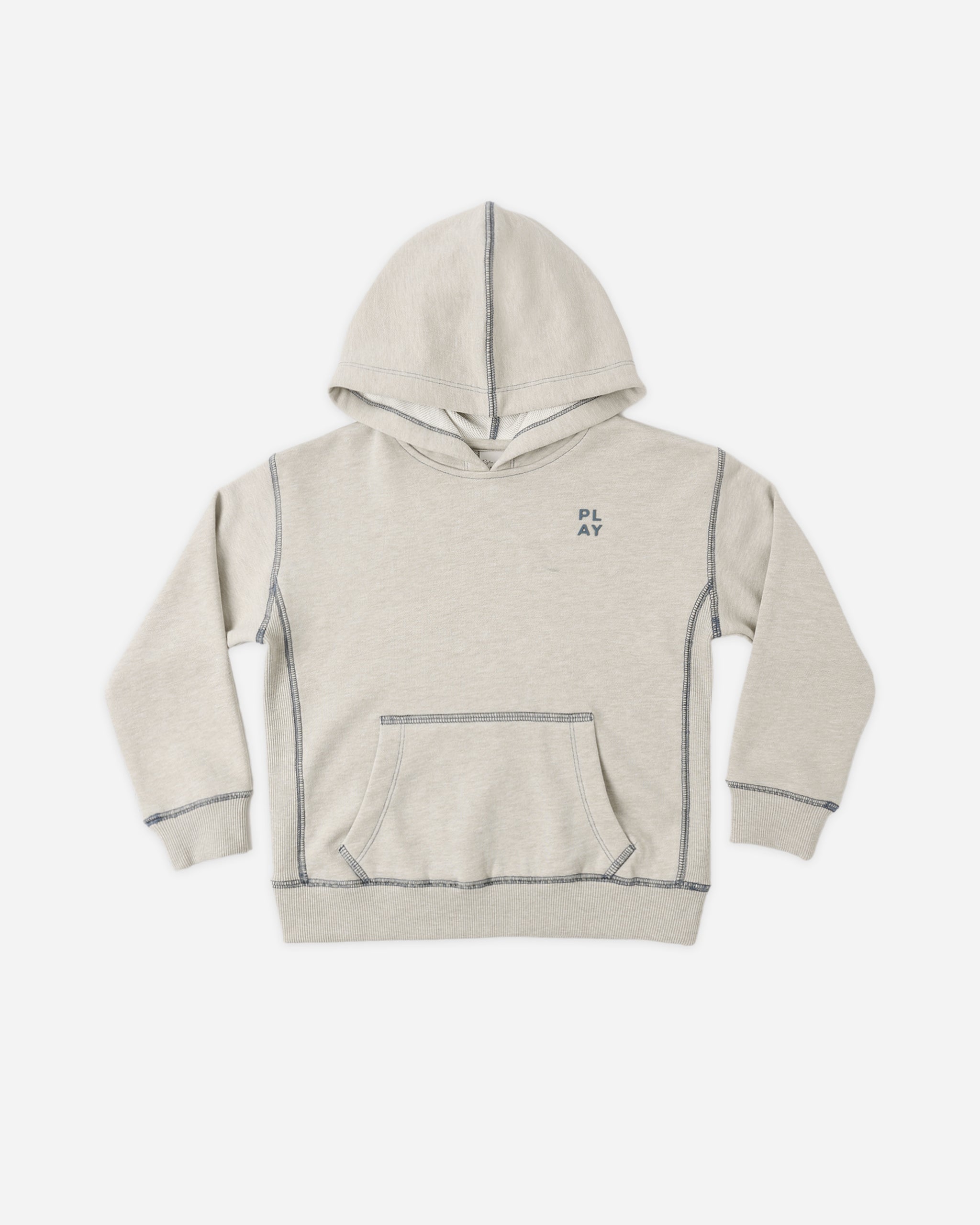Coast Hoodie Heathered Oatmeal