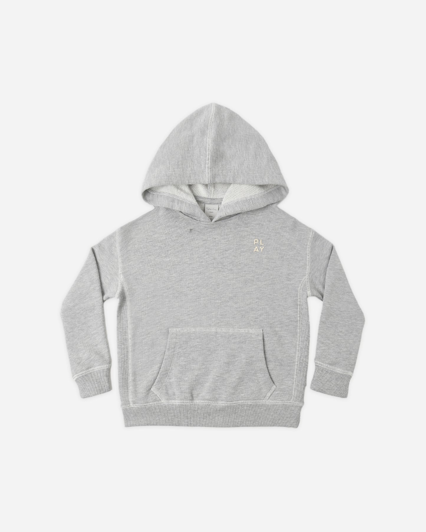 Coast Hoodie Heathered Grey - Rylee + Cru | Kids Clothes | Trendy Baby Clothes | Modern Infant Outfits |