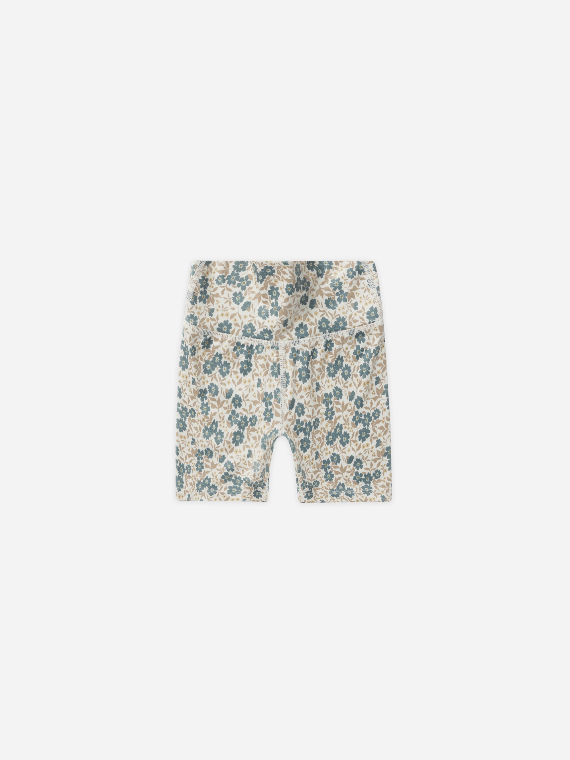 Bike Short || Blue Ditsy - Rylee + Cru | Kids Clothes | Trendy Baby Clothes | Modern Infant Outfits |