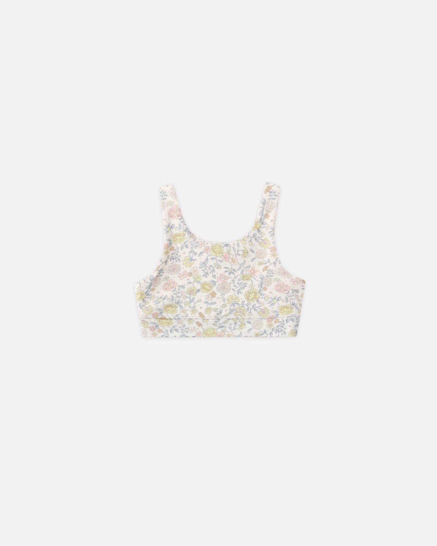 Swift Sports Bra Citron Bloom - Rylee + Cru | Kids Clothes | Trendy Baby Clothes | Modern Infant Outfits |