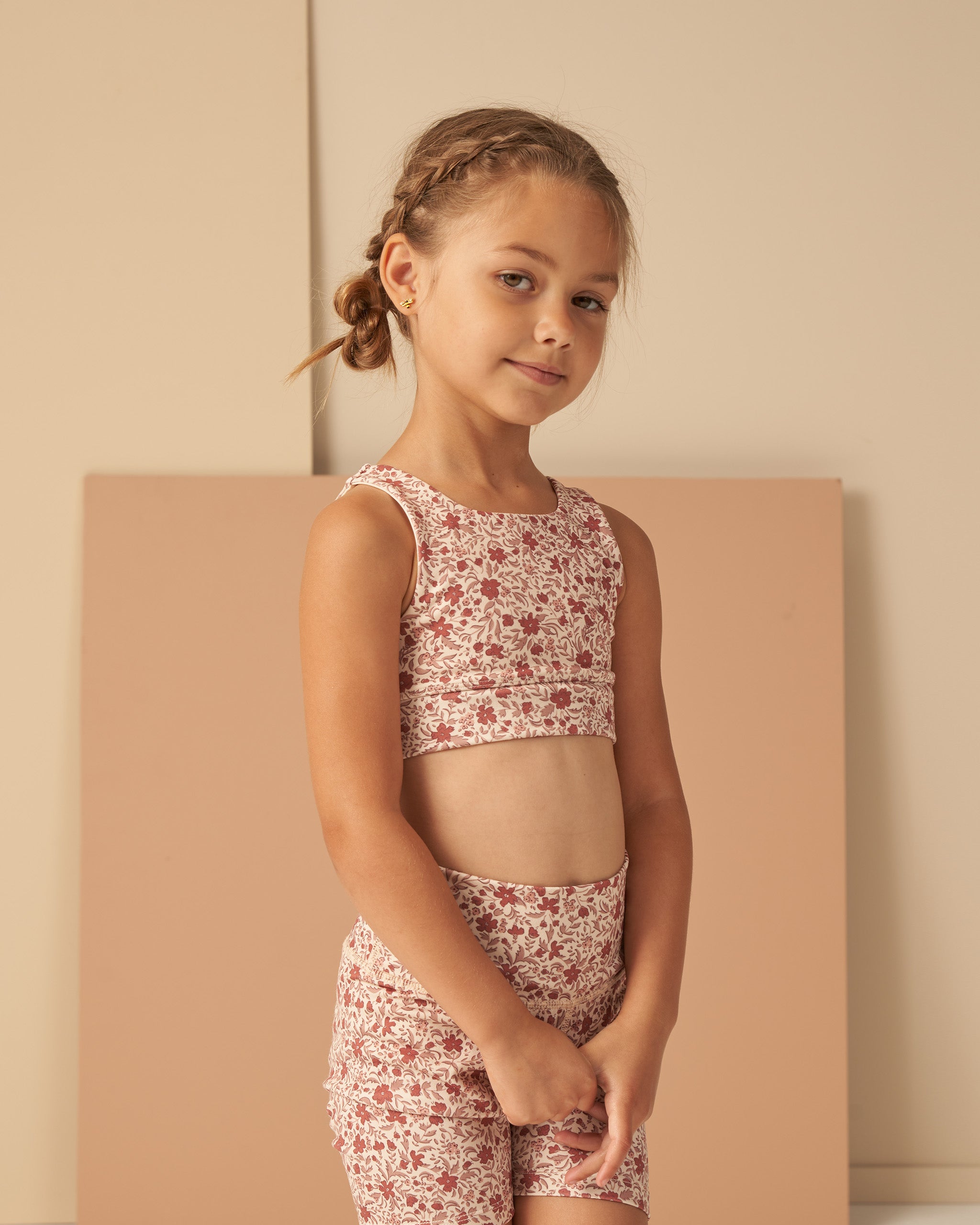 Swift Sports Bra || Fleur - Rylee + Cru | Kids Clothes | Trendy Baby Clothes | Modern Infant Outfits |