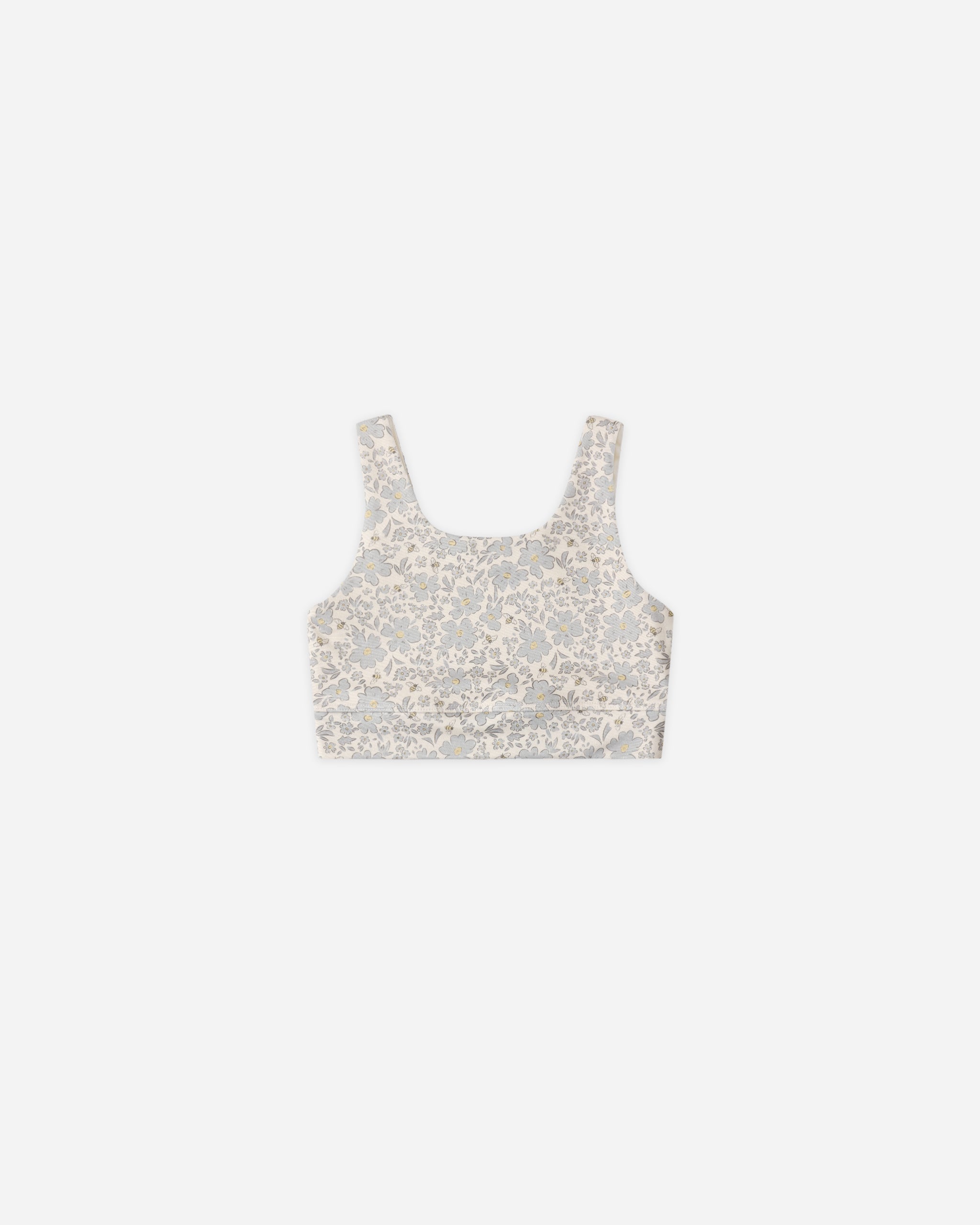 Swift Sports Bra Blue Meadow - Rylee + Cru | Kids Clothes | Trendy Baby Clothes | Modern Infant Outfits |