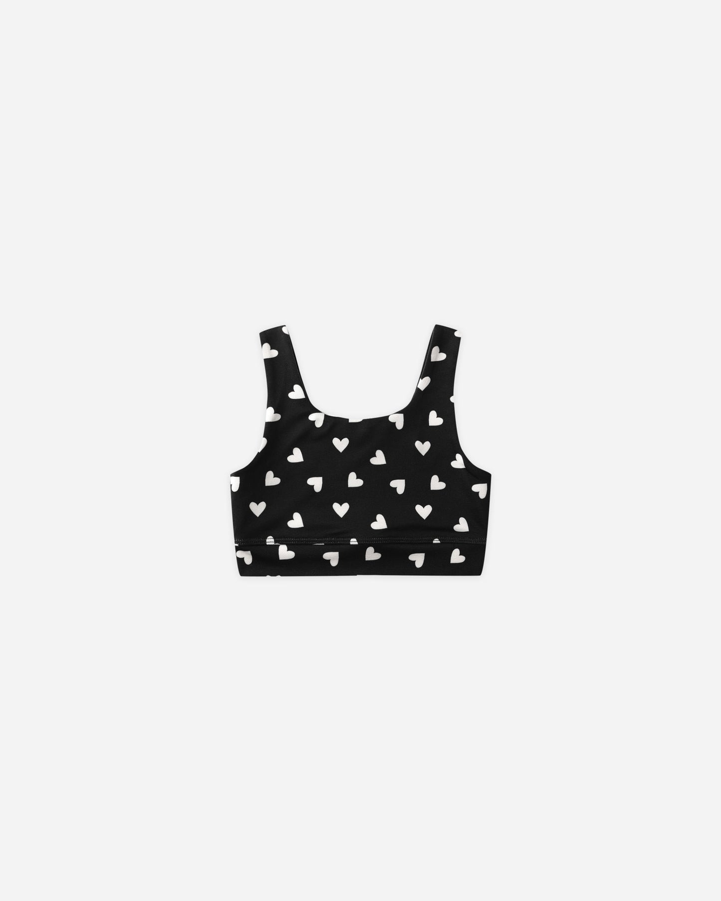 Swift Sports Bra || Hearts - Rylee + Cru | Kids Clothes | Trendy Baby Clothes | Modern Infant Outfits |