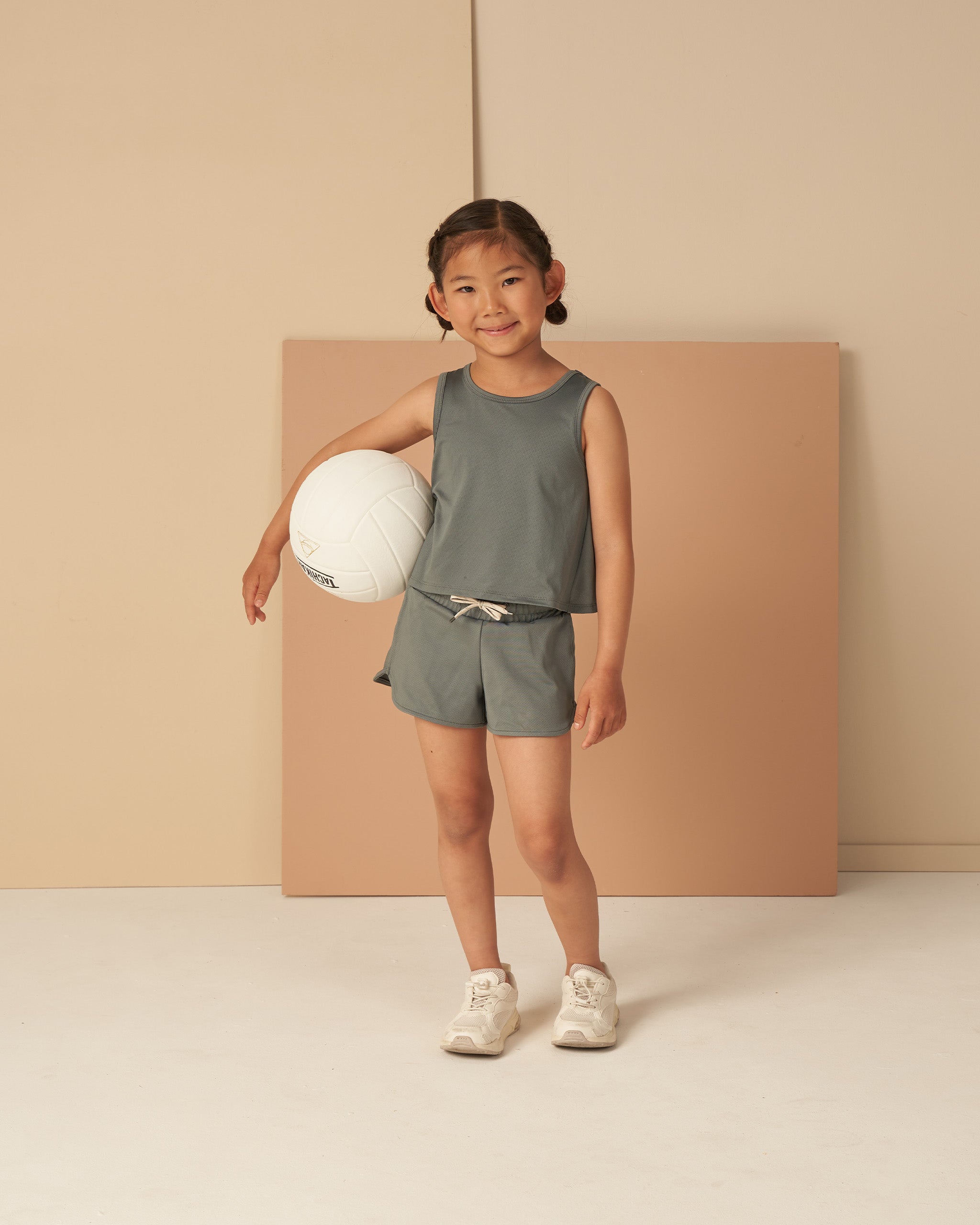 Speed Short || Indigo - Rylee + Cru | Kids Clothes | Trendy Baby Clothes | Modern Infant Outfits |