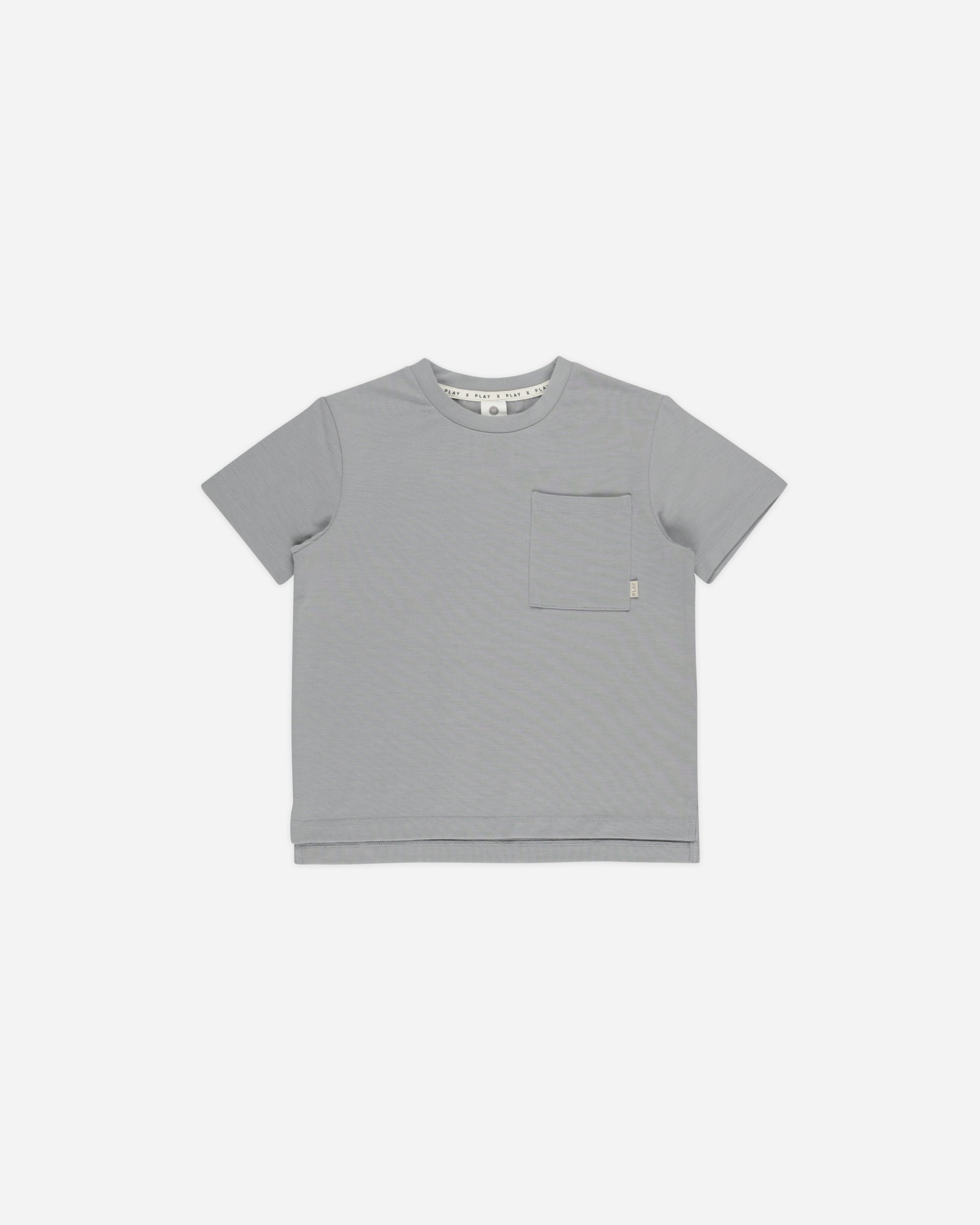 Cove Essential Pocket Tee | Dusty Blue