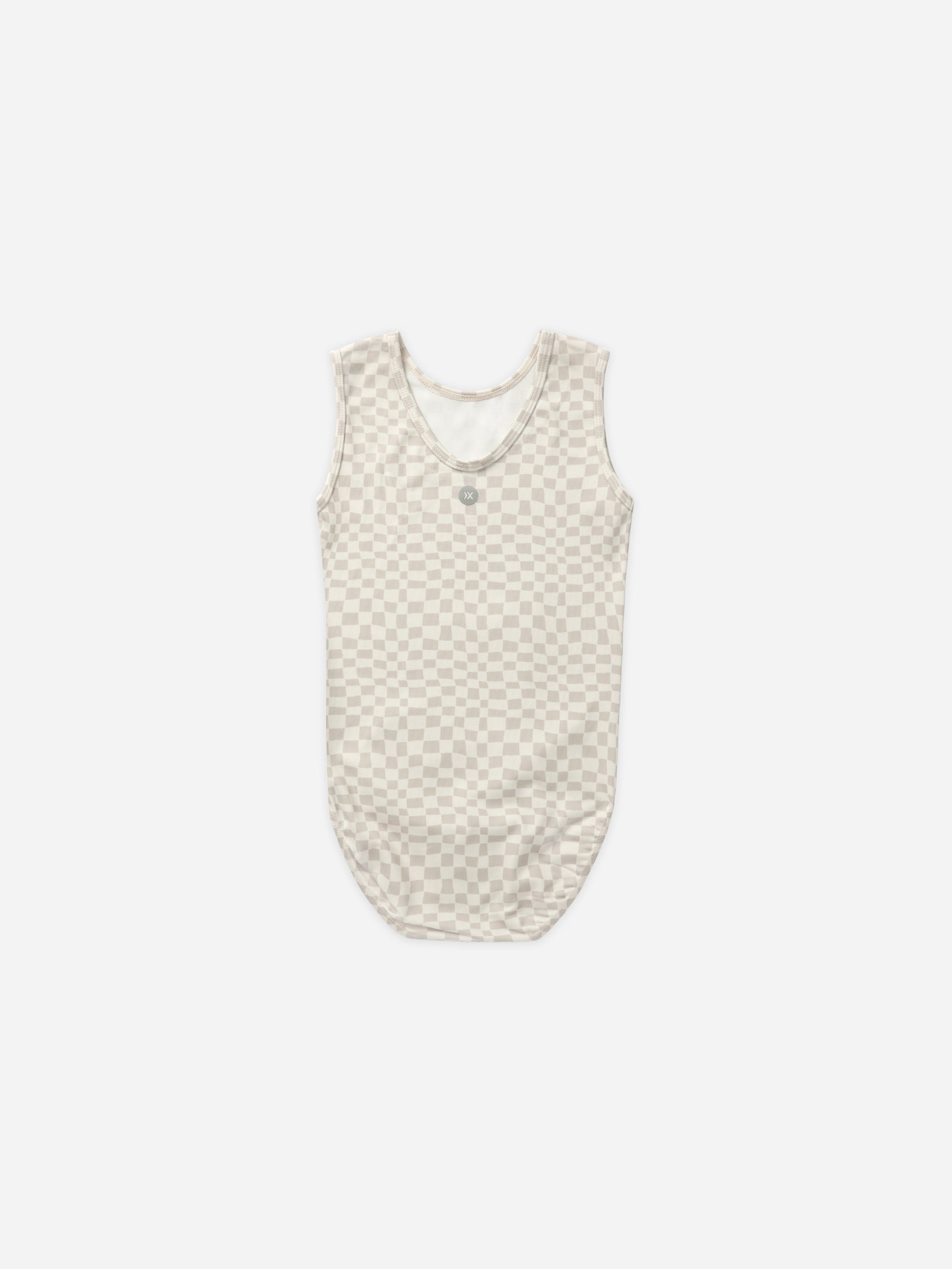 Basic Leotard || Dove Check - Rylee + Cru | Kids Clothes | Trendy Baby Clothes | Modern Infant Outfits |