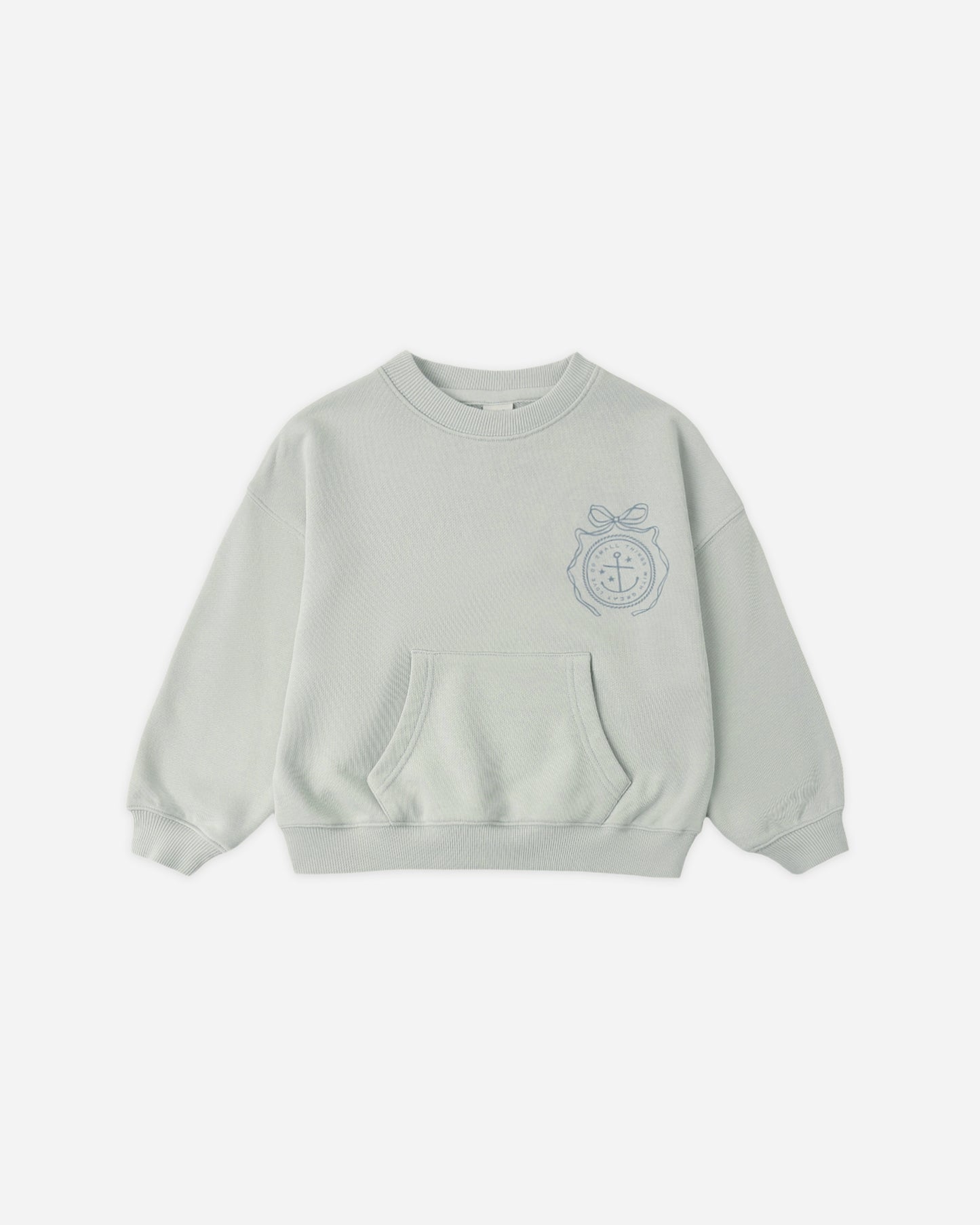 Pouch Pocket Crew Seafoam
