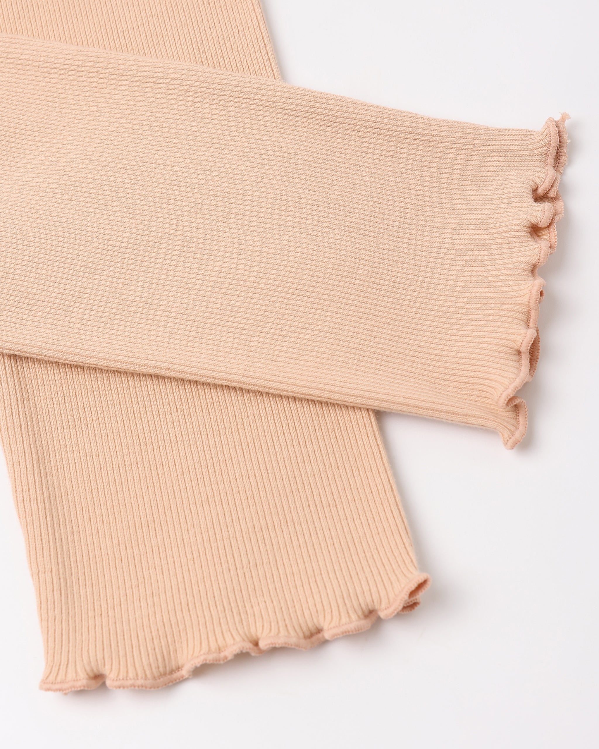 Ribbed Legging Set Natural, Melon - Rylee + Cru | Kids Clothes | Trendy Baby Clothes | Modern Infant Outfits |