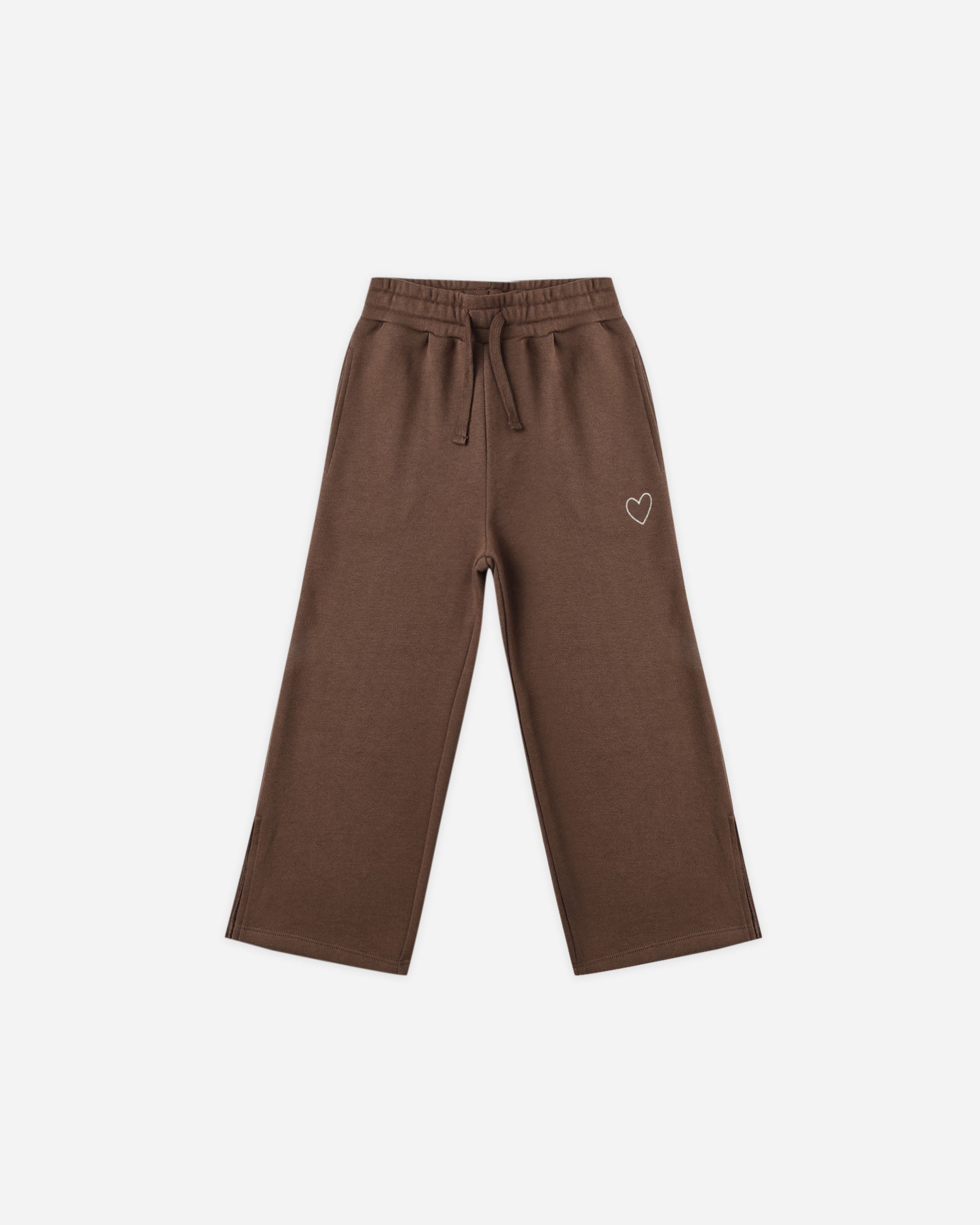 Hailey Sweatpant || Brown - Rylee + Cru | Kids Clothes | Trendy Baby Clothes | Modern Infant Outfits |