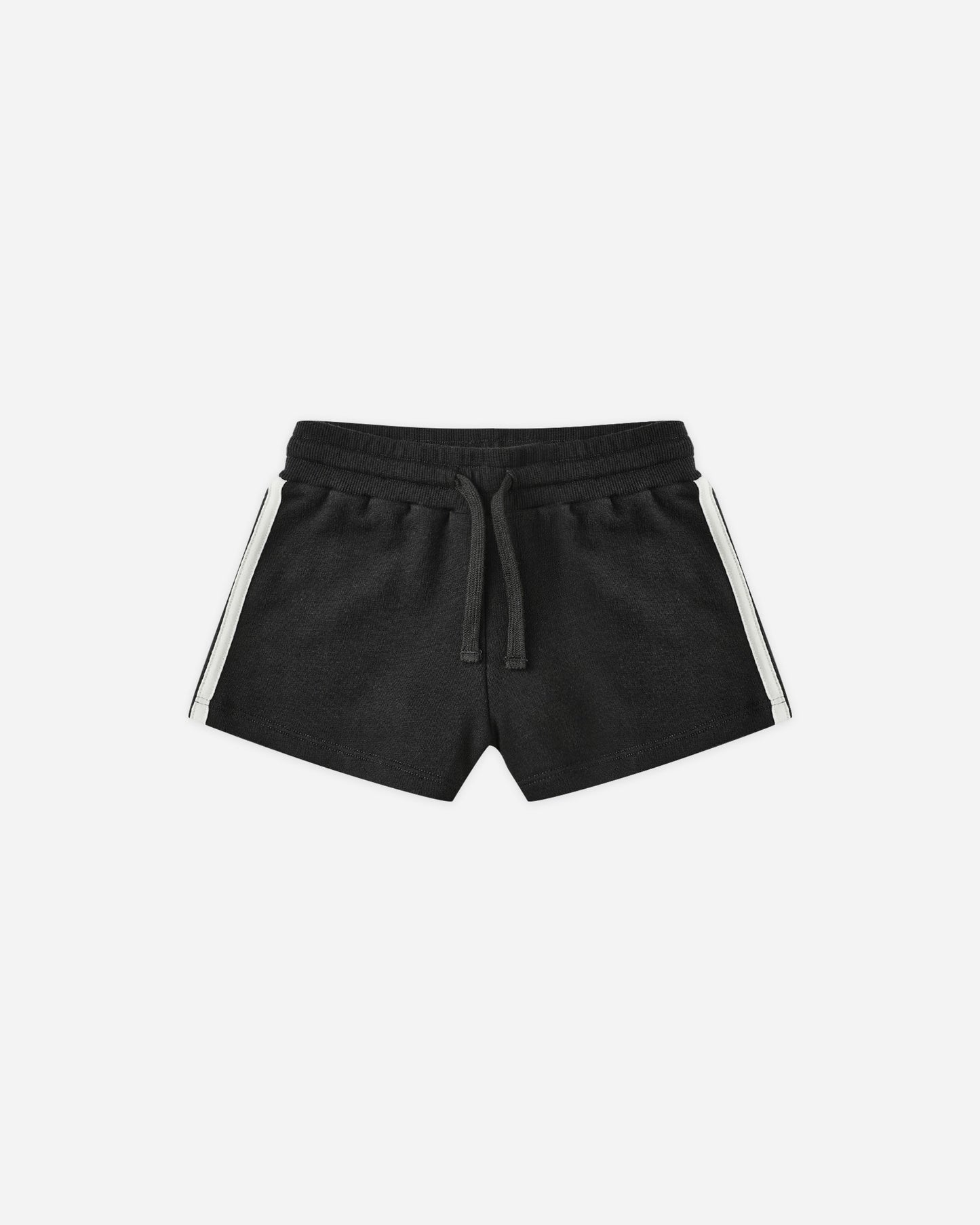 Racer Track Short || Black - Rylee + Cru | Kids Clothes | Trendy Baby Clothes | Modern Infant Outfits |