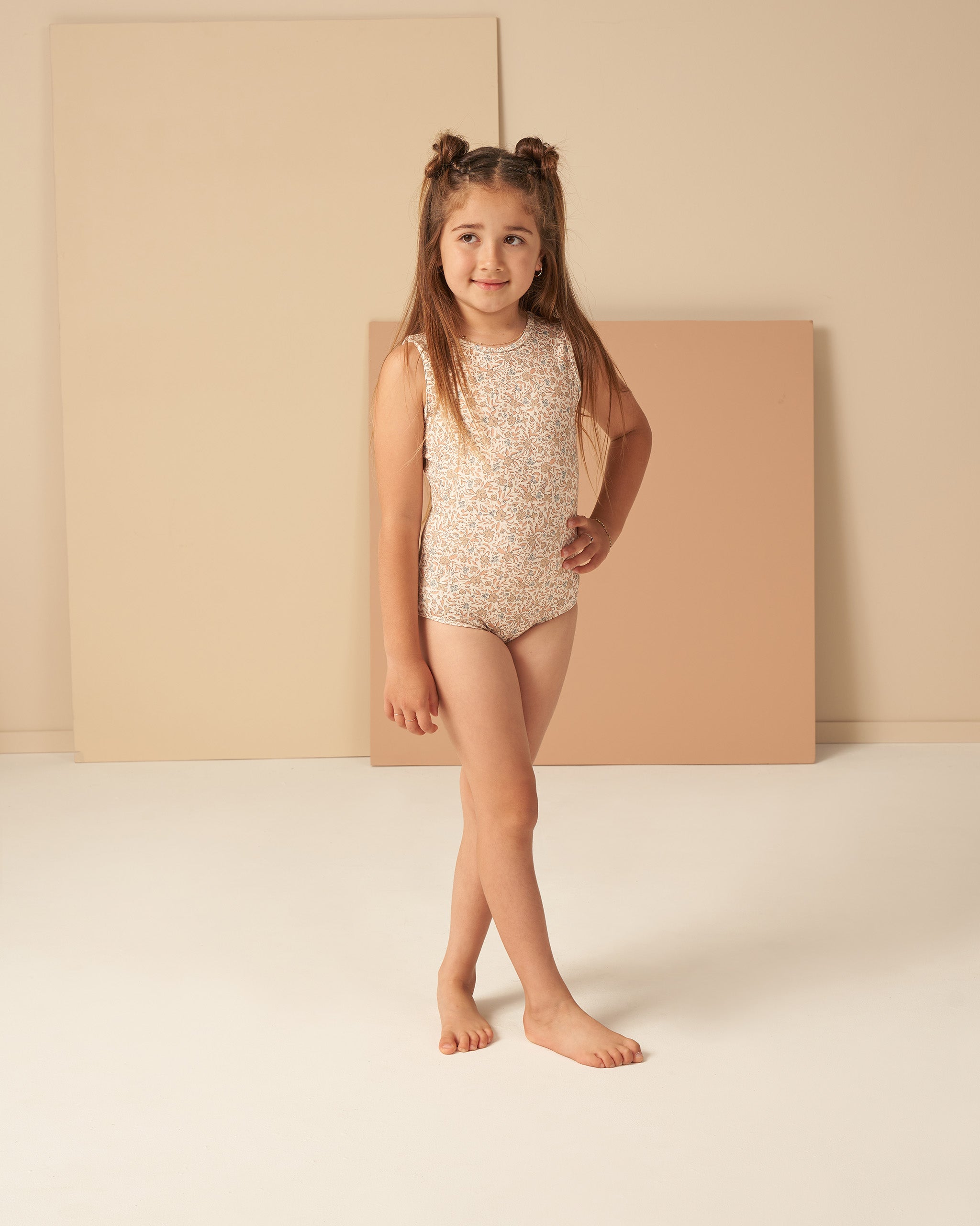 Basic Leotard || Blossom - Rylee + Cru | Kids Clothes | Trendy Baby Clothes | Modern Infant Outfits |