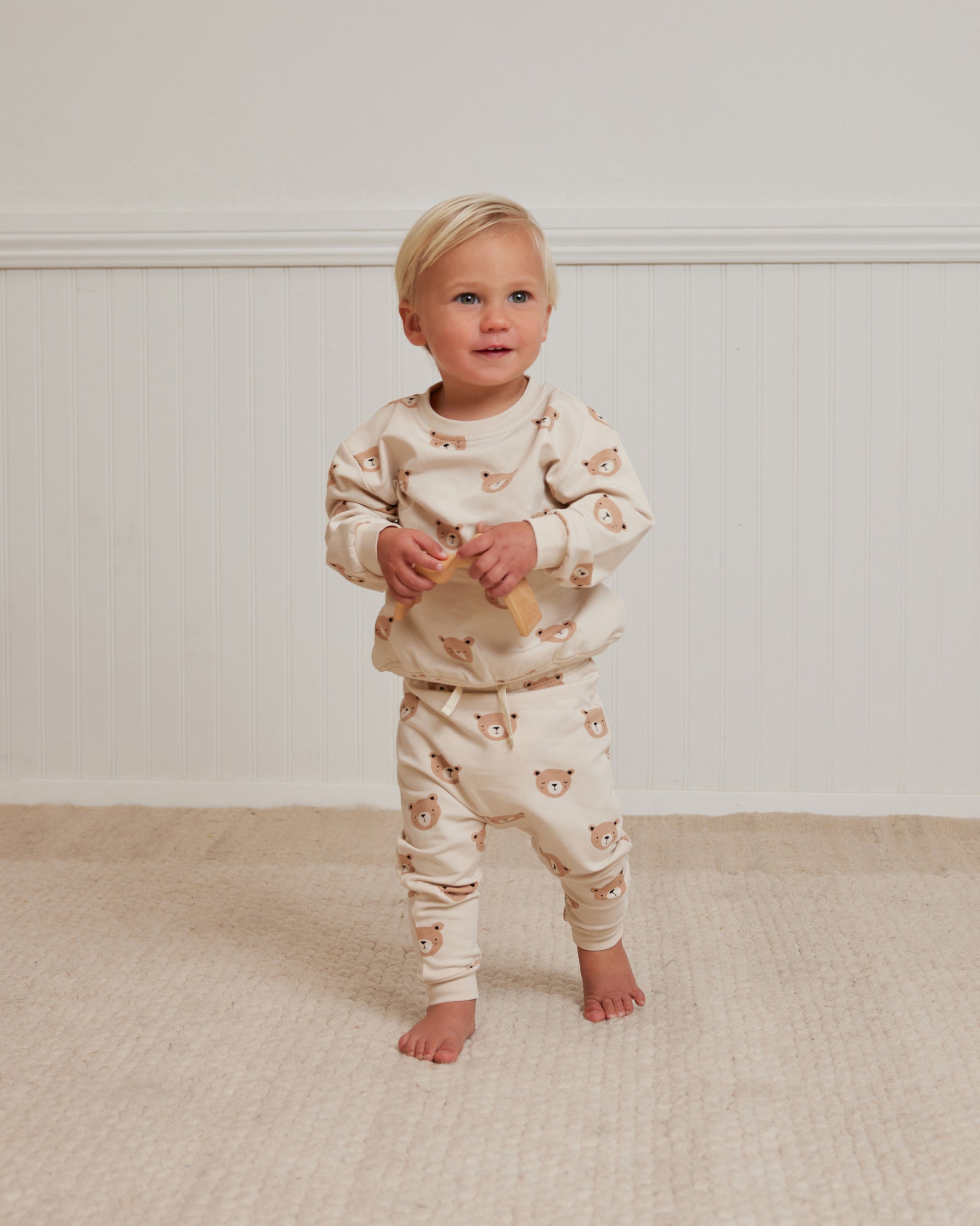 Quincy Mae Teddy Sweatpants main image 0