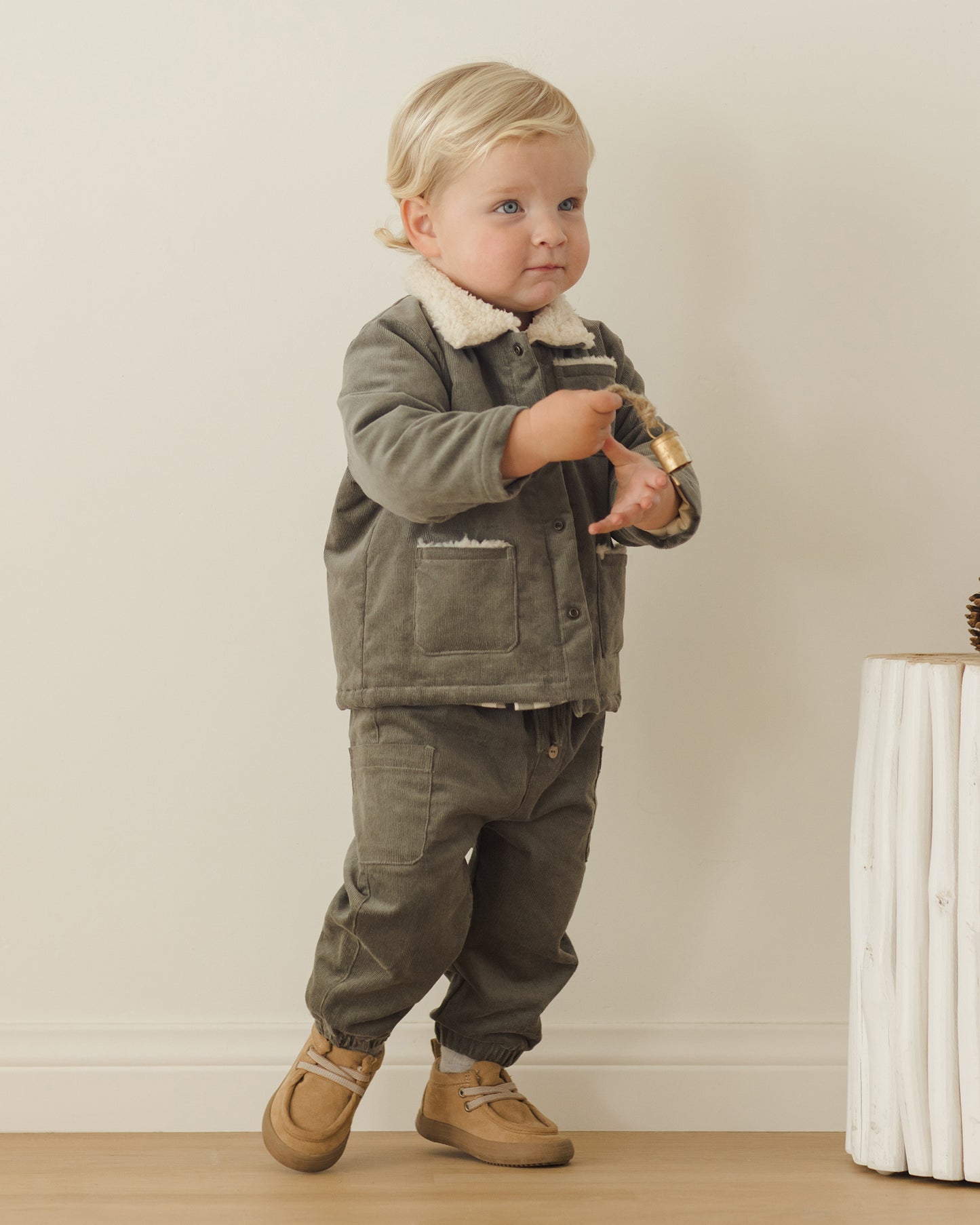 Utility Jacket || Forest - Rylee + Cru | Kids Clothes | Trendy Baby Clothes | Modern Infant Outfits |