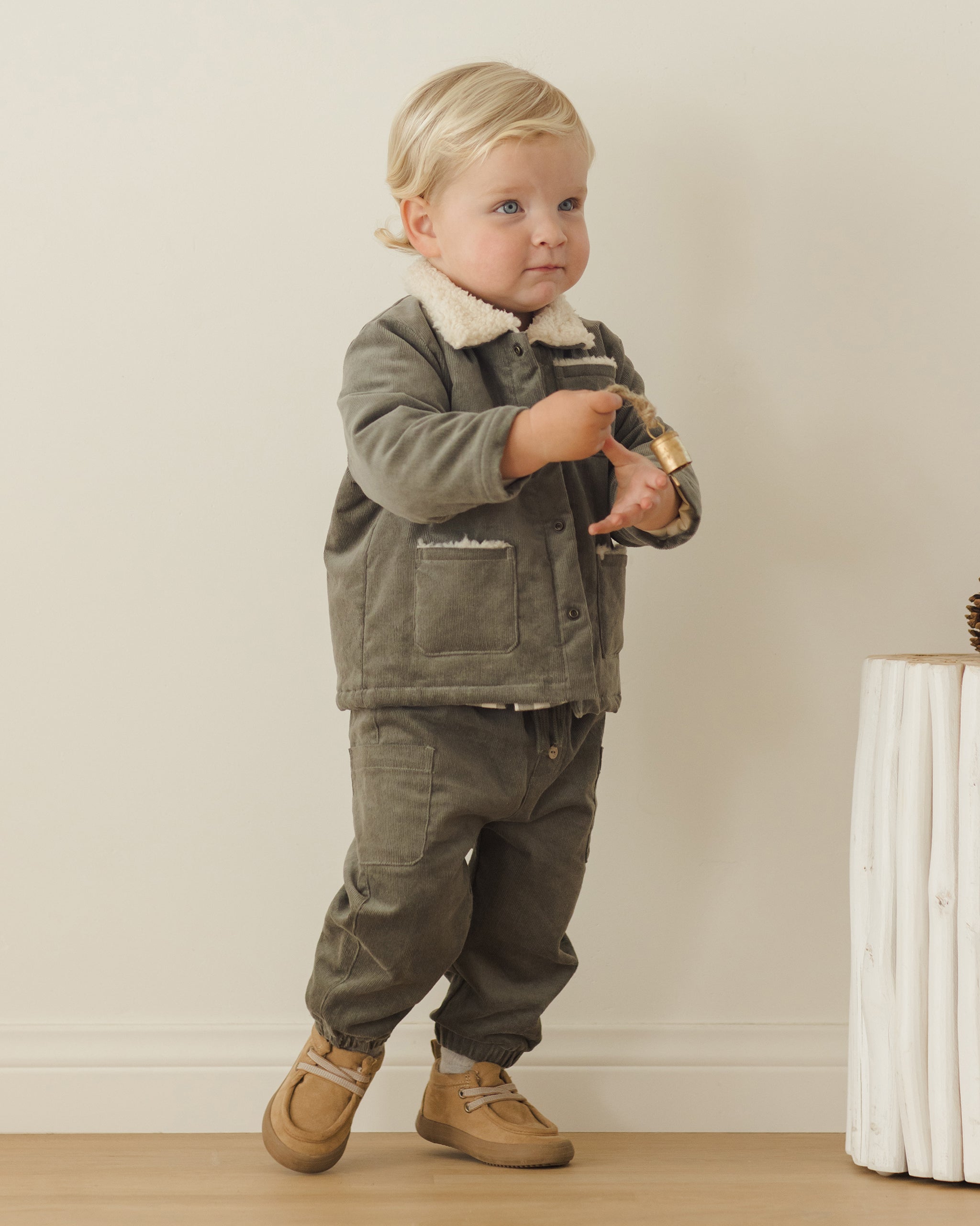 Utility Jacket || Forest - Rylee + Cru | Kids Clothes | Trendy Baby Clothes | Modern Infant Outfits |