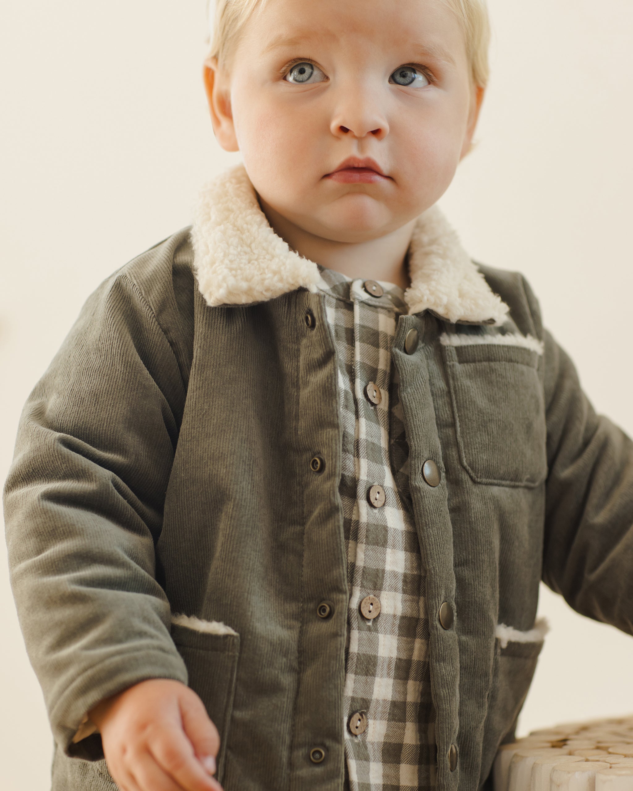Utility Jacket || Forest - Rylee + Cru | Kids Clothes | Trendy Baby Clothes | Modern Infant Outfits |