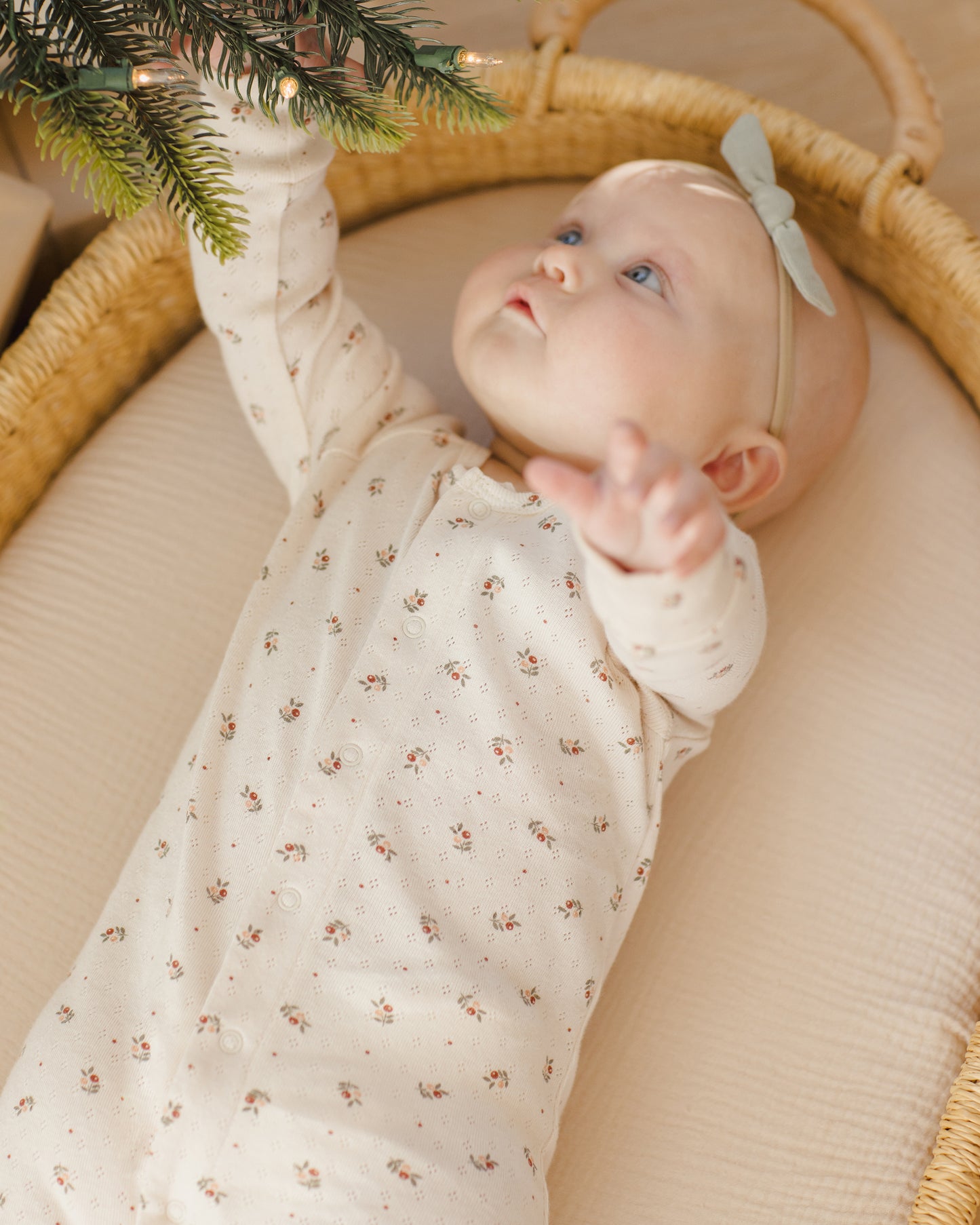 Pointelle Long John || Holly Berry - Rylee + Cru | Kids Clothes | Trendy Baby Clothes | Modern Infant Outfits |