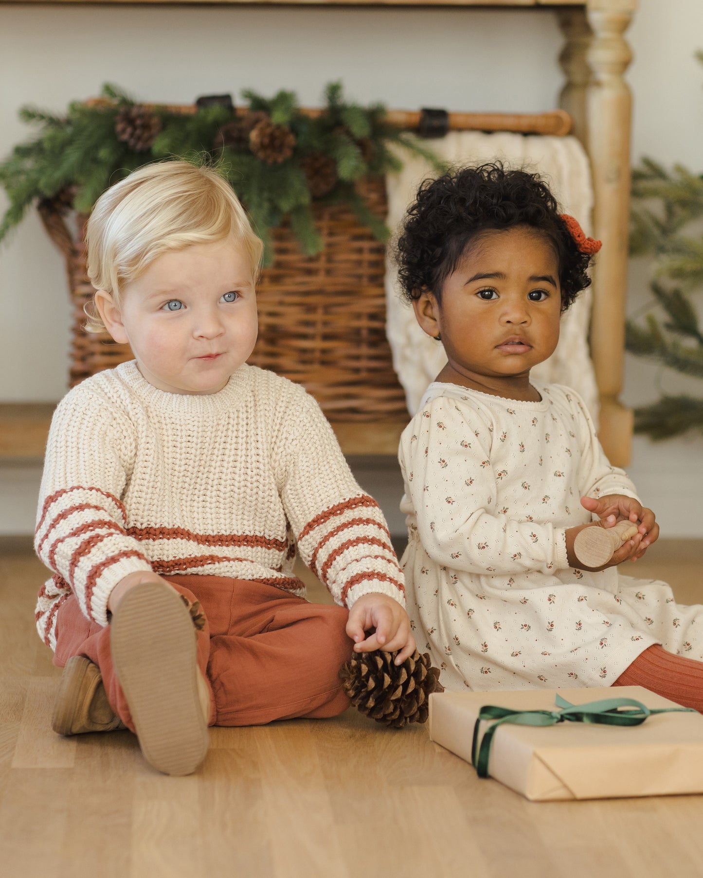 Alda Dress || Holly Berry - Rylee + Cru | Kids Clothes | Trendy Baby Clothes | Modern Infant Outfits |