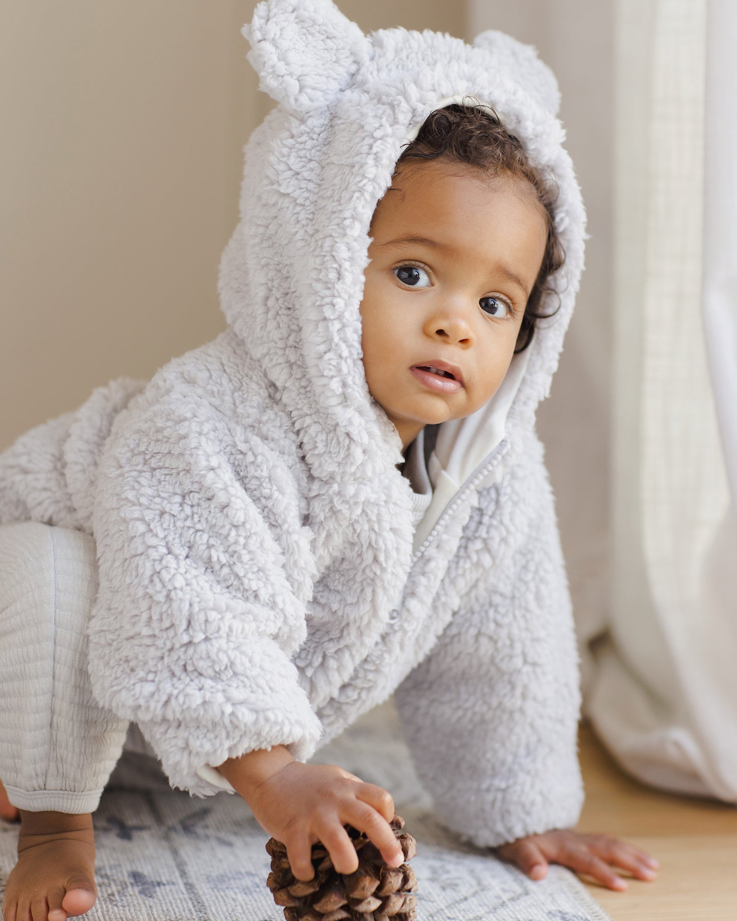 Bear Jacket || Frost - Rylee + Cru | Kids Clothes | Trendy Baby Clothes | Modern Infant Outfits |