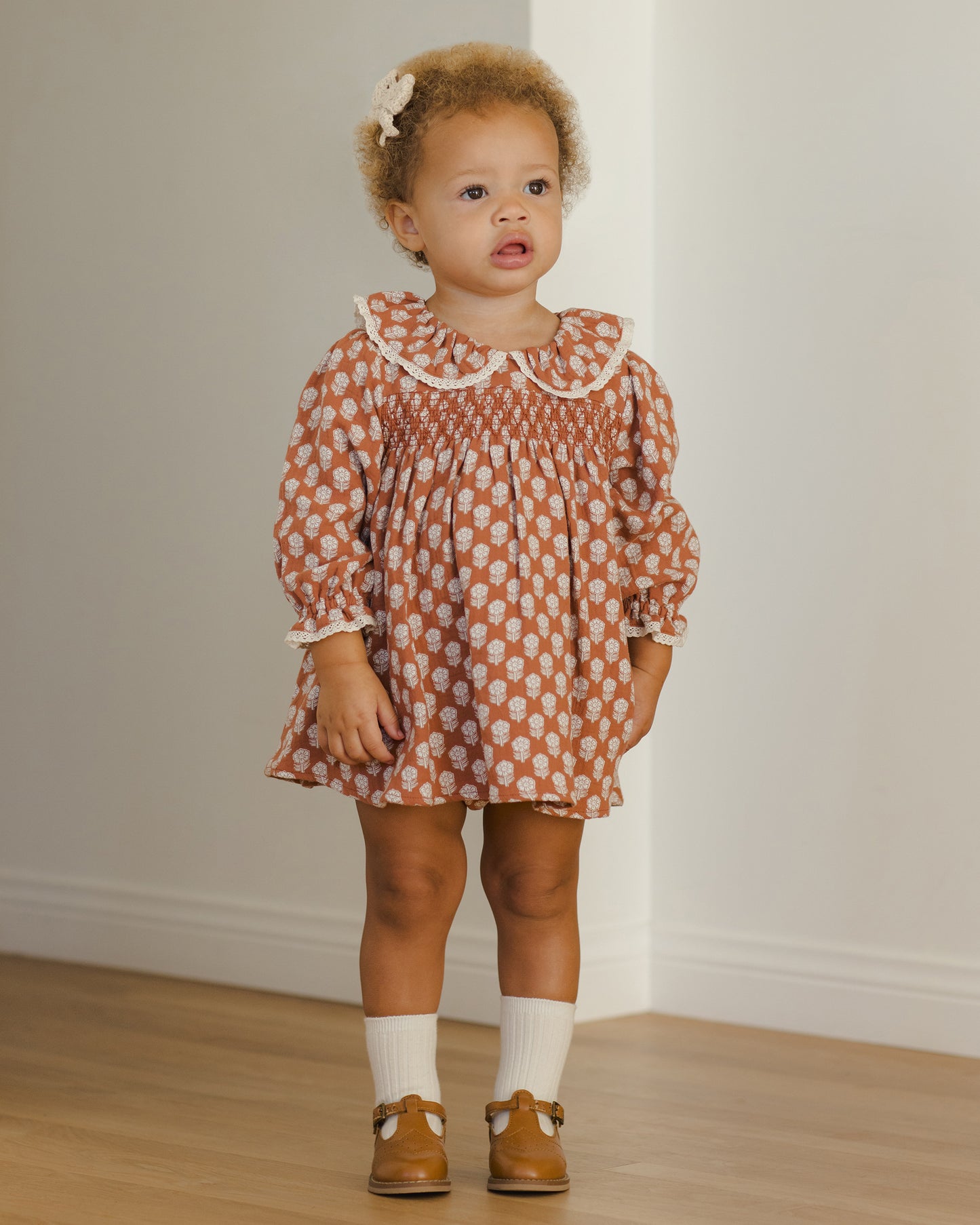 Callie Dress || Holiday Fleur - Rylee + Cru | Kids Clothes | Trendy Baby Clothes | Modern Infant Outfits |