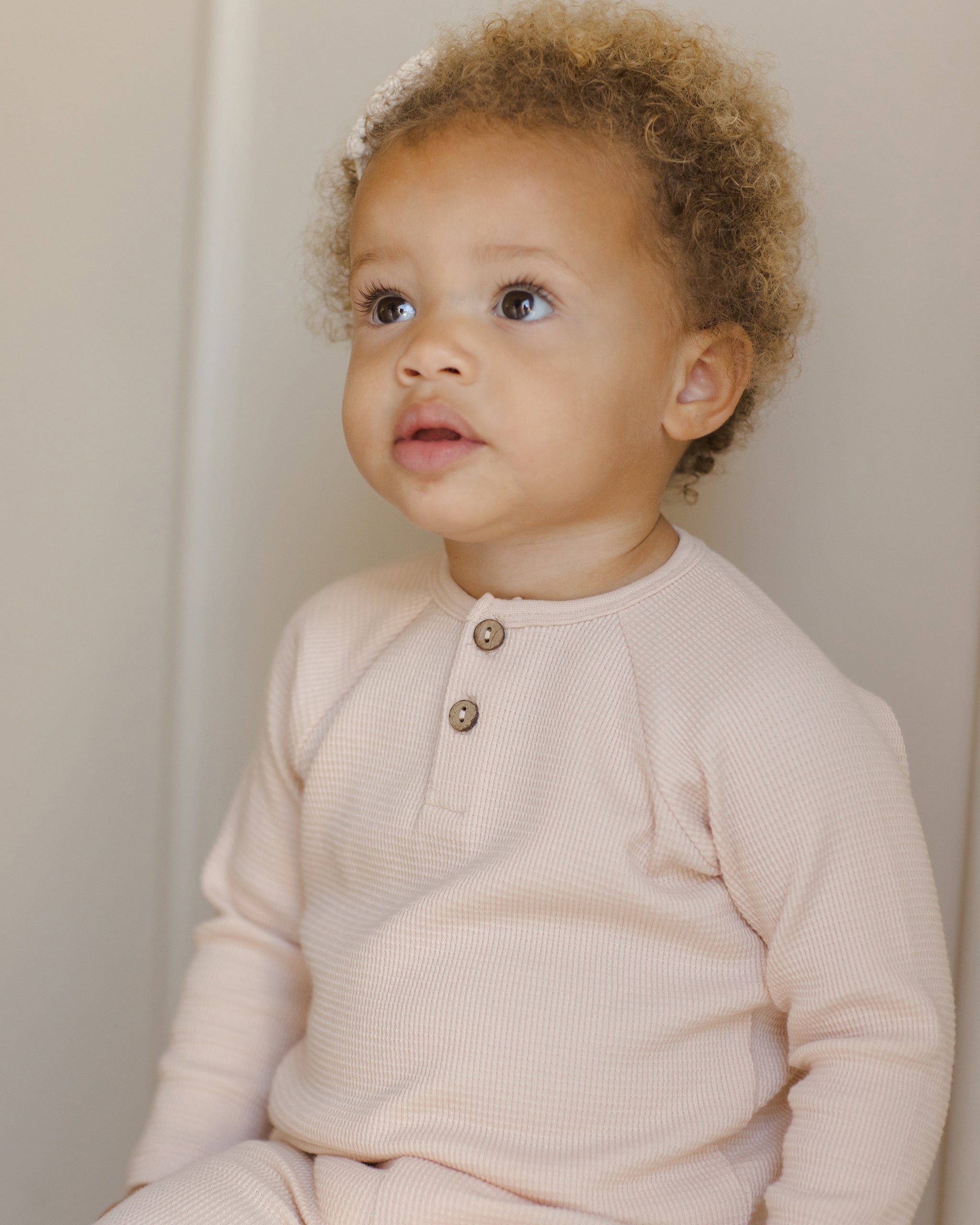 Henley Knit Top || Antique - Rylee + Cru | Kids Clothes | Trendy Baby Clothes | Modern Infant Outfits |