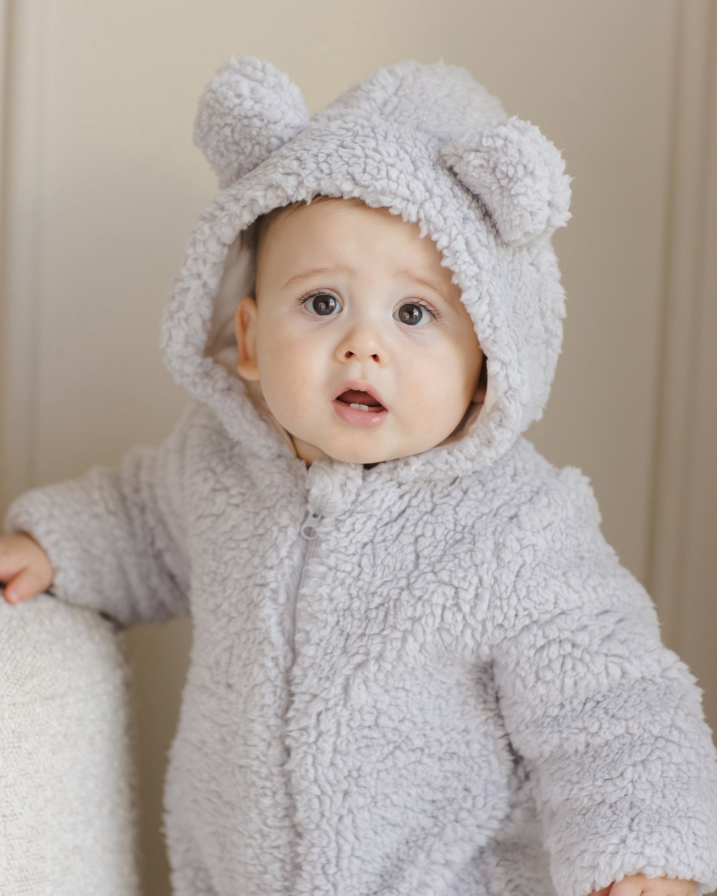Bear Jumpsuit || Frost - Rylee + Cru | Kids Clothes | Trendy Baby Clothes | Modern Infant Outfits |