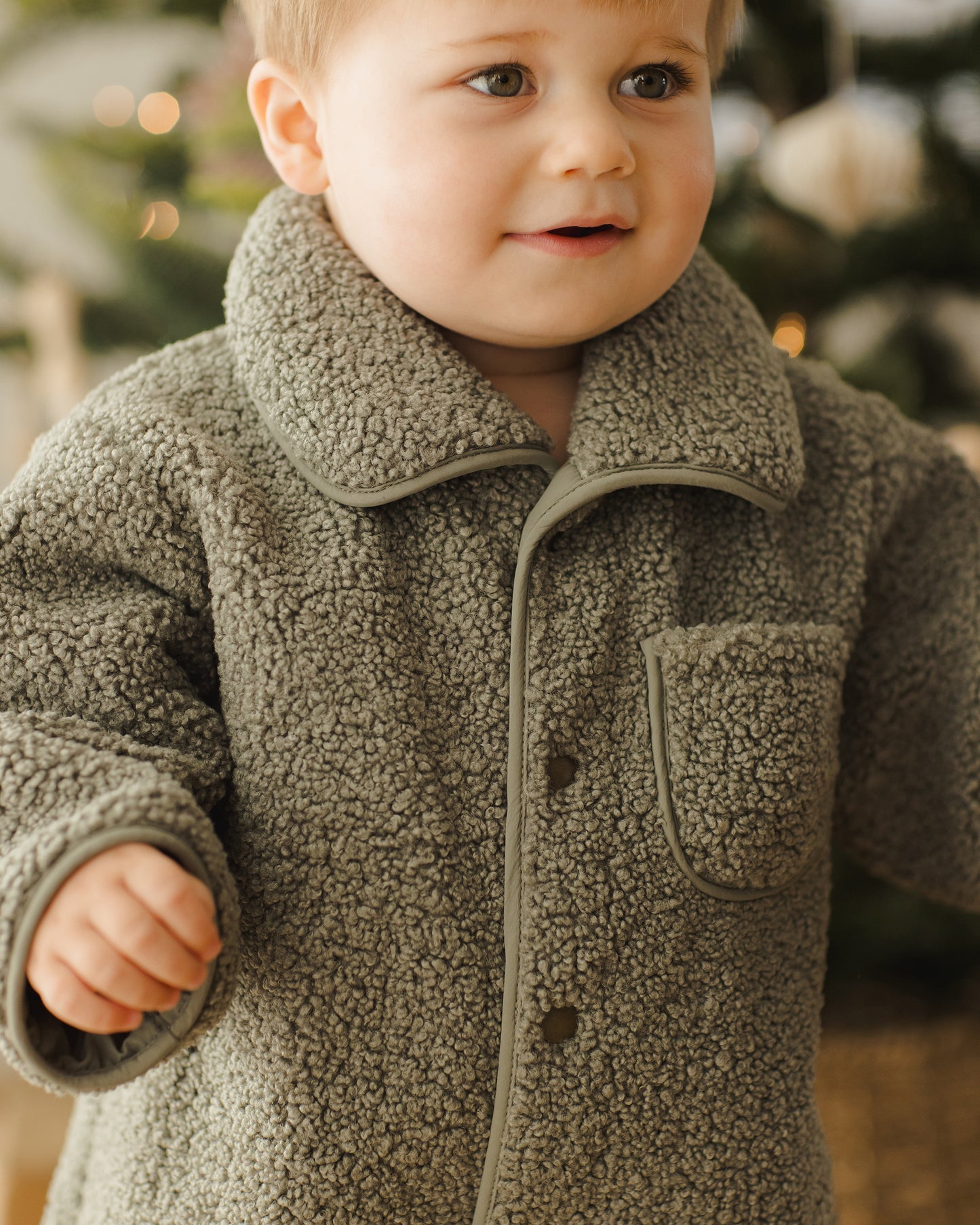 Shearling Jumpsuit || Forest - Rylee + Cru | Kids Clothes | Trendy Baby Clothes | Modern Infant Outfits |