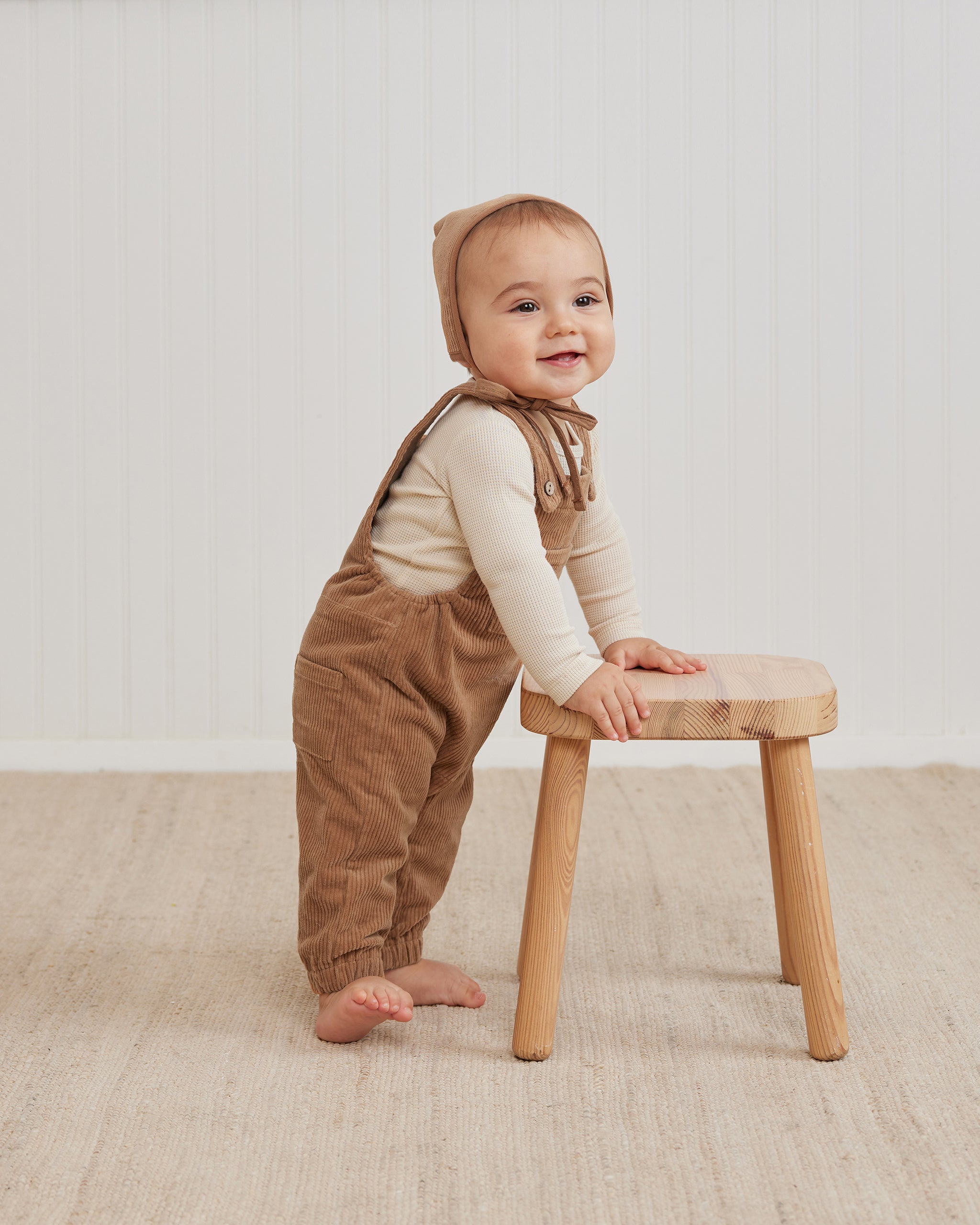 Corduroy Baby Overalls || Cinnamon - Rylee + Cru | Kids Clothes | Trendy Baby Clothes | Modern Infant Outfits |