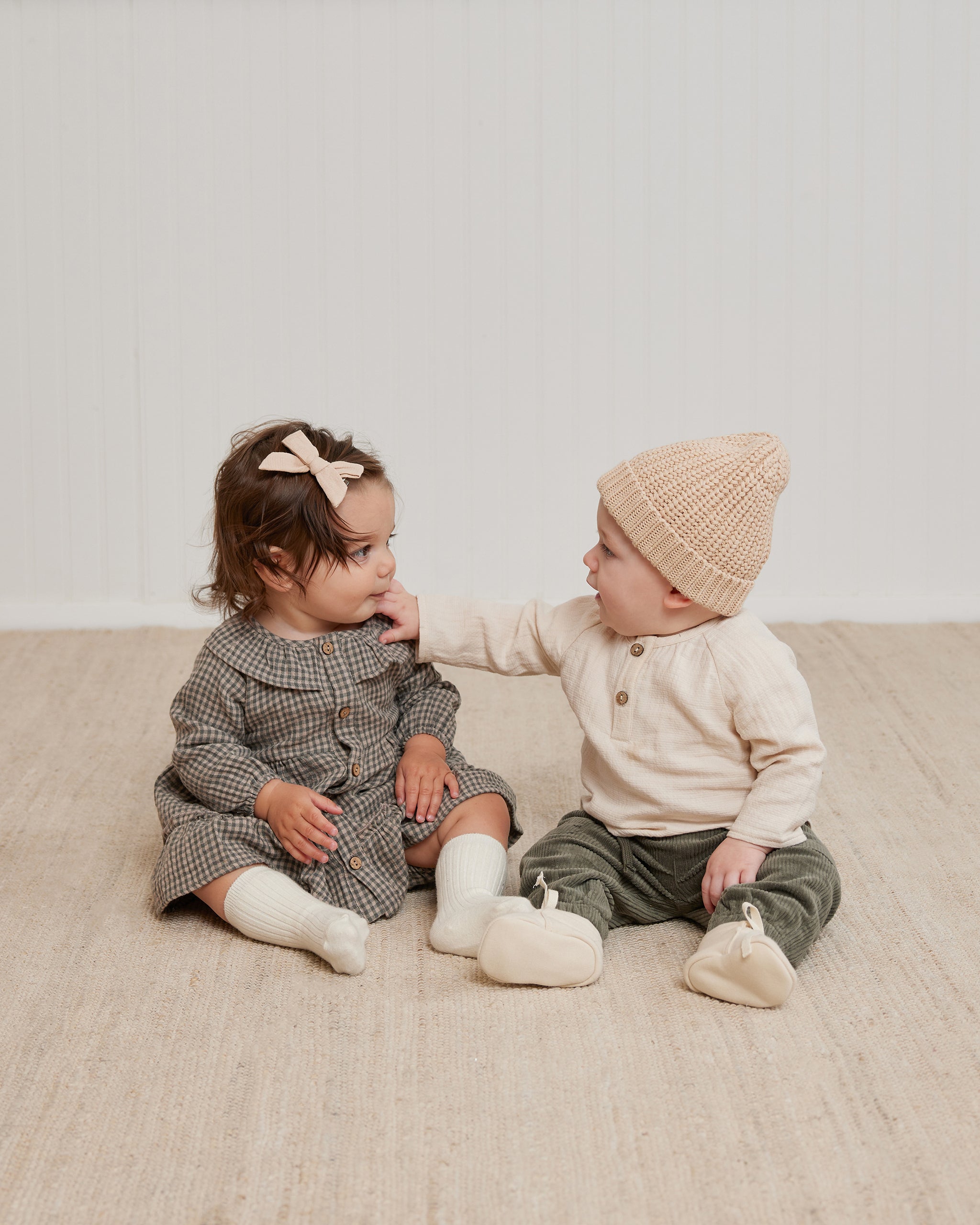 Zion Shirt || Natural - Rylee + Cru | Kids Clothes | Trendy Baby Clothes | Modern Infant Outfits |