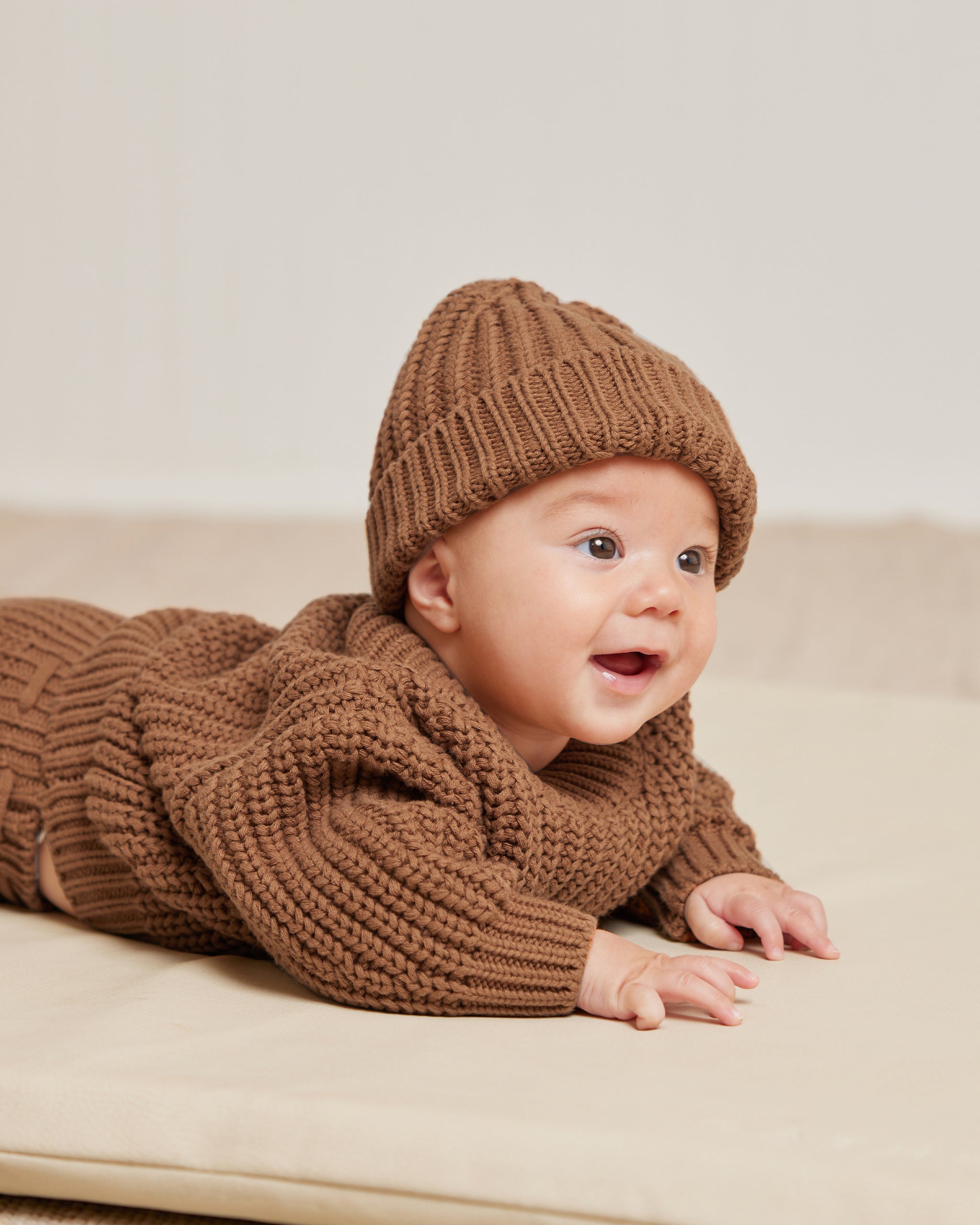 Chunky Knit Sweater || Cinnamon - Rylee + Cru | Kids Clothes | Trendy Baby Clothes | Modern Infant Outfits |