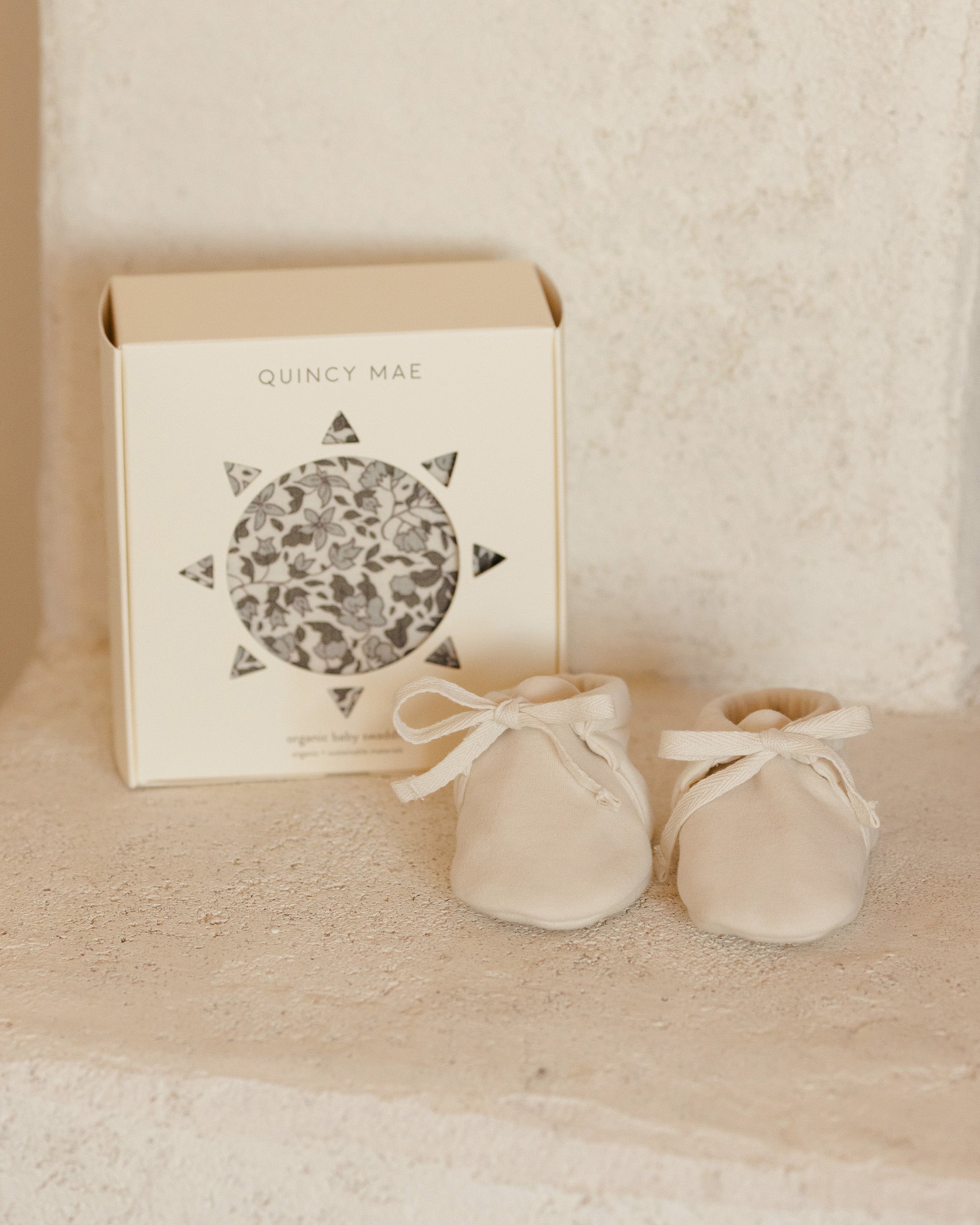 Baby Booties || Ivory