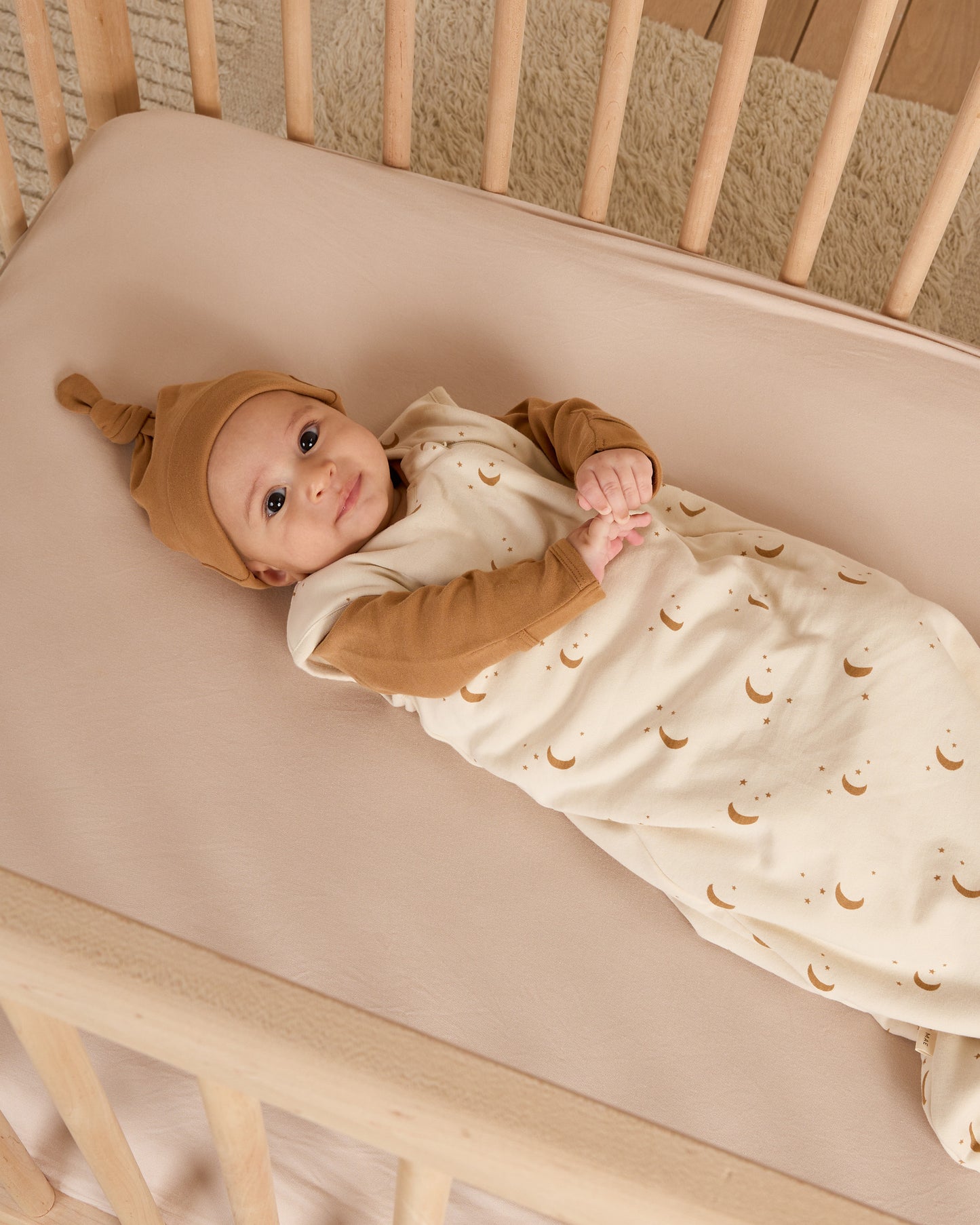 Zip Long Sleeve Sleeper Footie || Golden