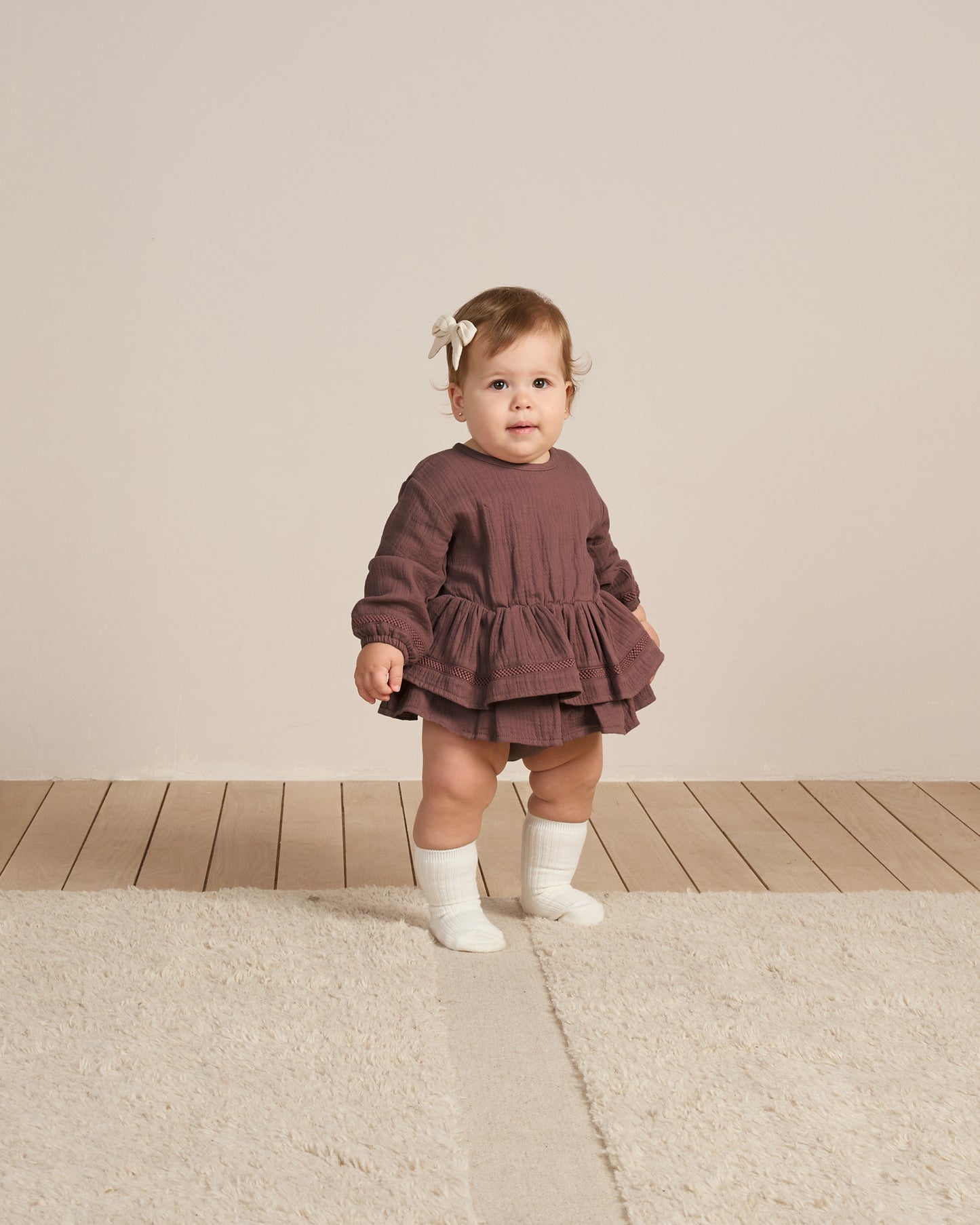 Rosie Romper || Plum