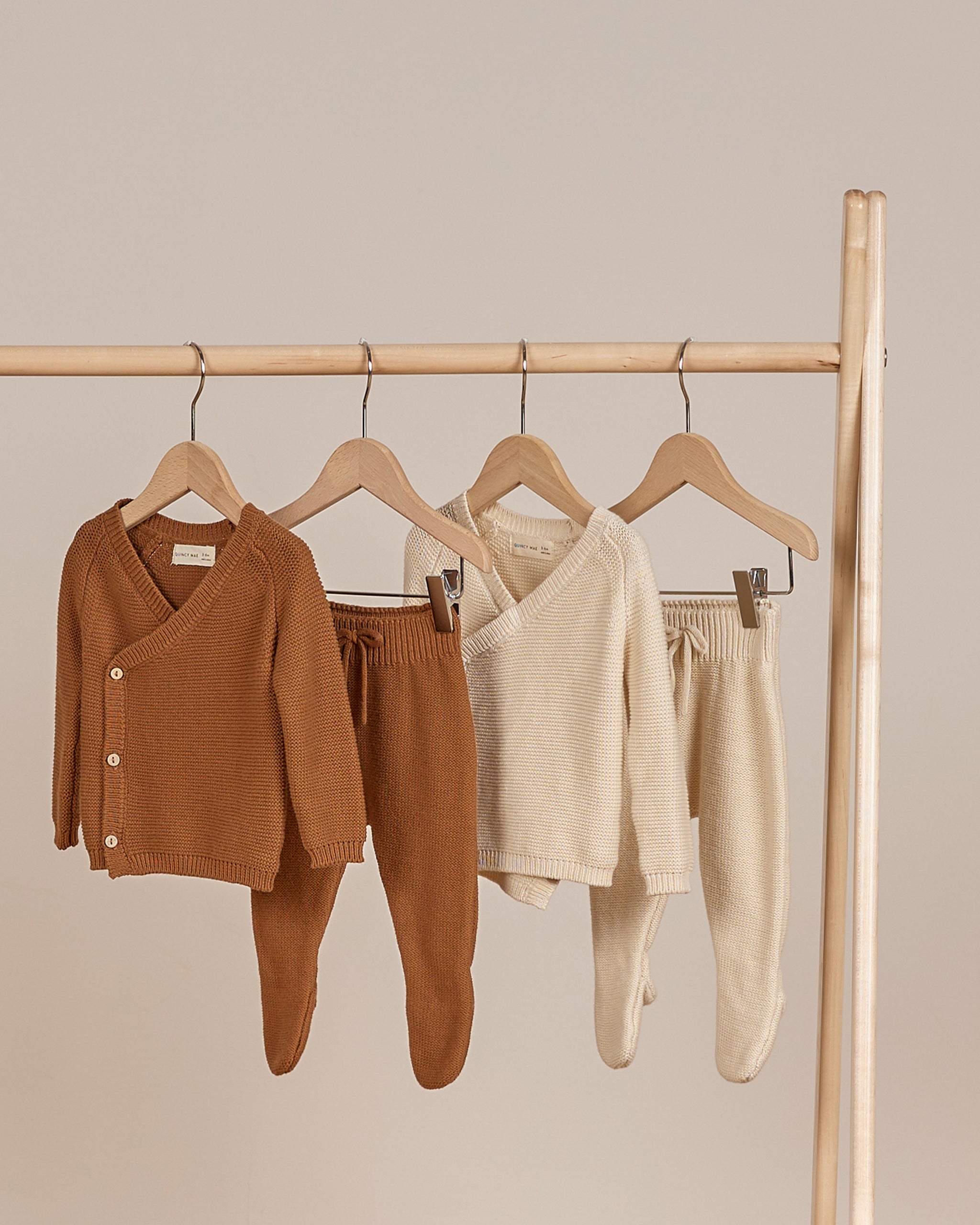 Footed Knit Pant || Cinnamon