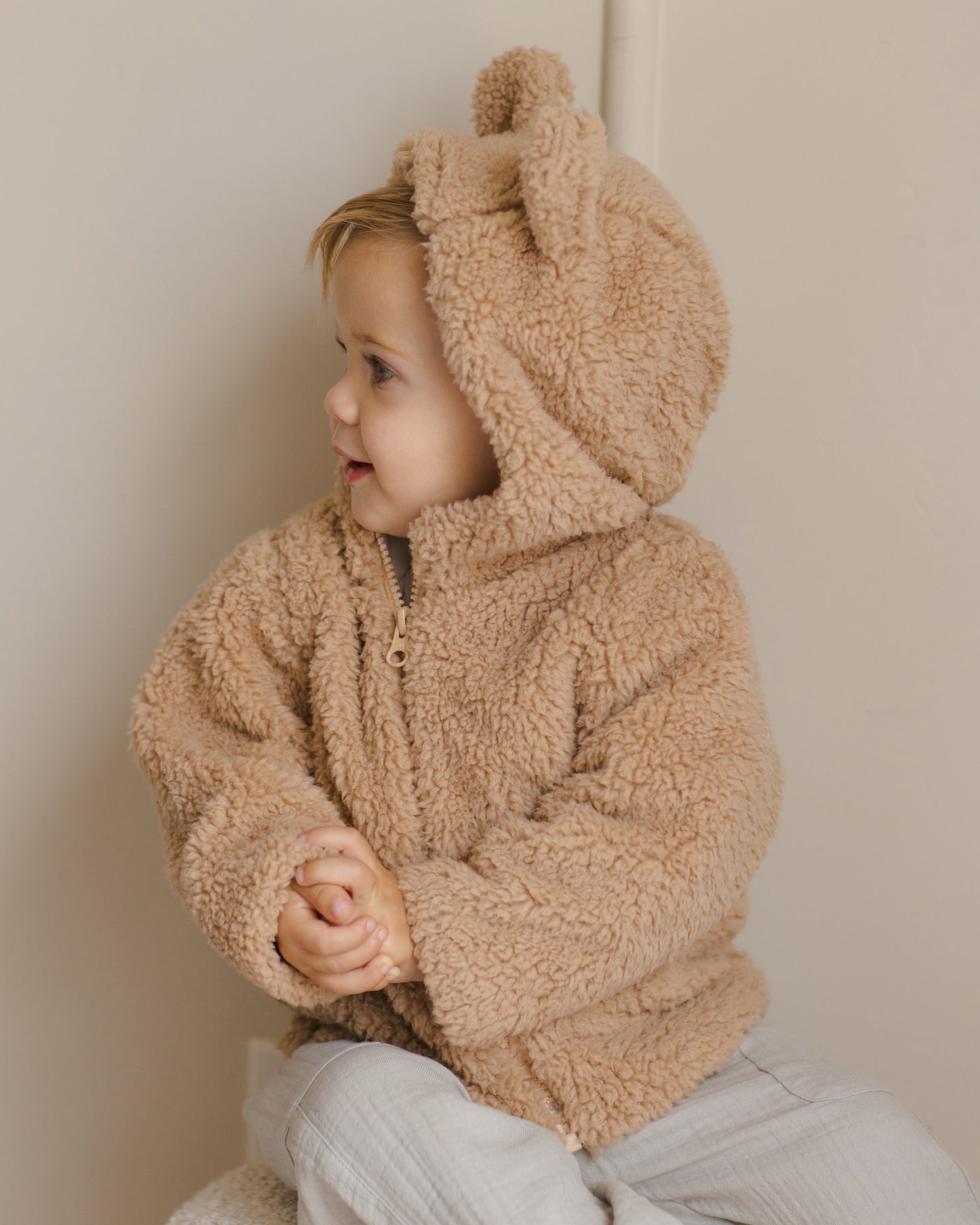 Bear Jacket || Beige