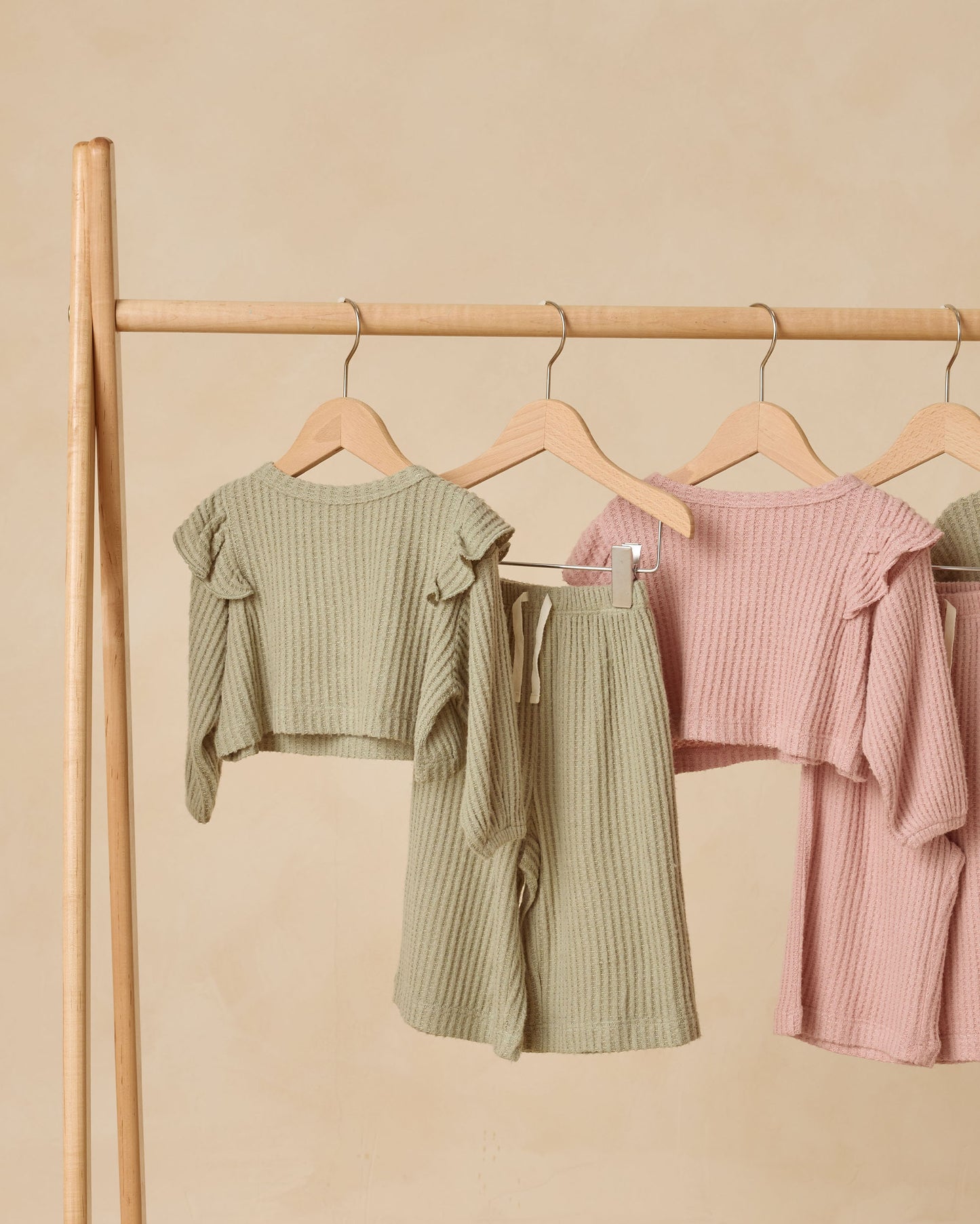 Ruffle Cozy Set || Fern - Rylee + Cru | Kids Clothes | Trendy Baby Clothes | Modern Infant Outfits |