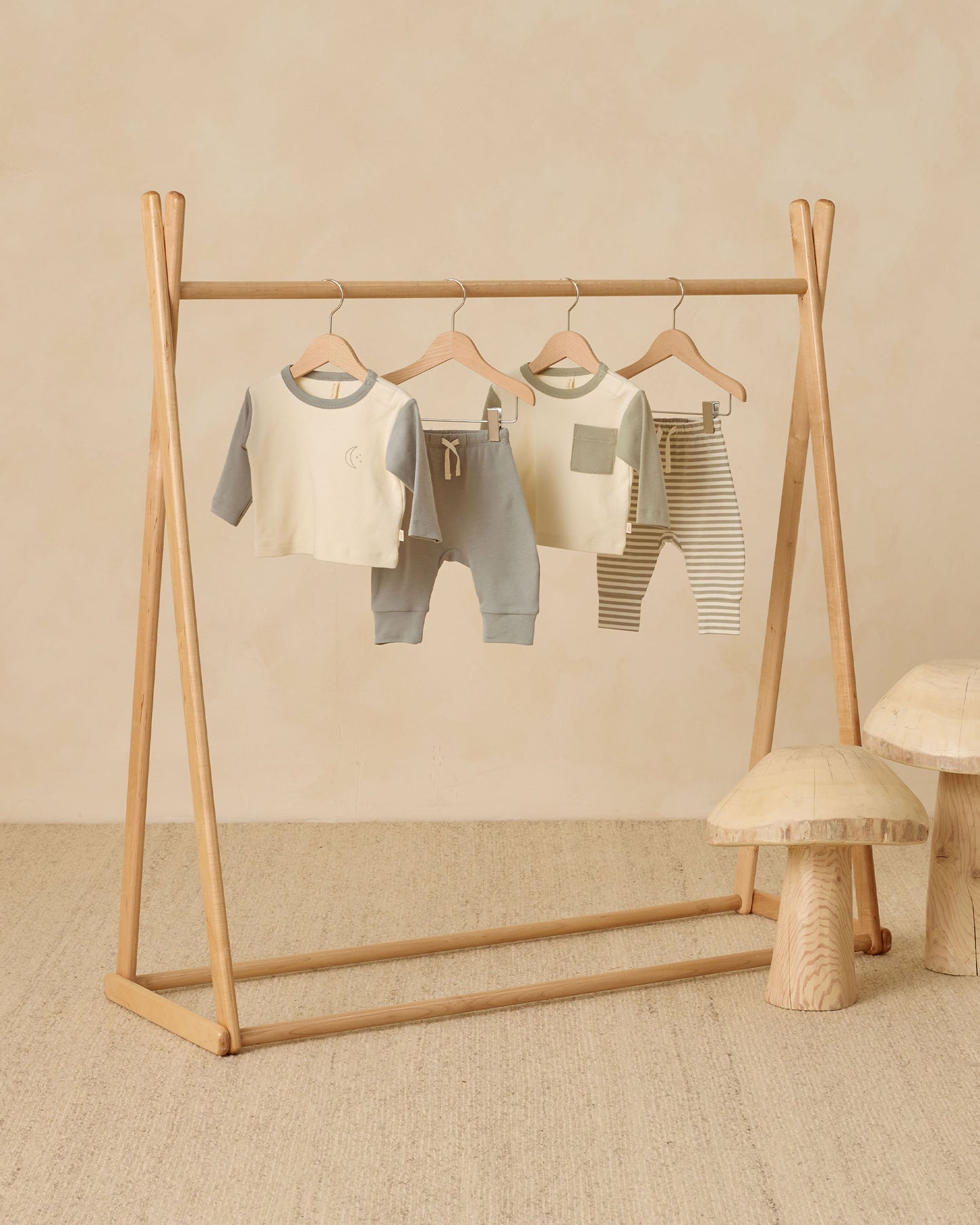 Long Sleeve Raglan Tee || Fern - Rylee + Cru | Kids Clothes | Trendy Baby Clothes | Modern Infant Outfits |