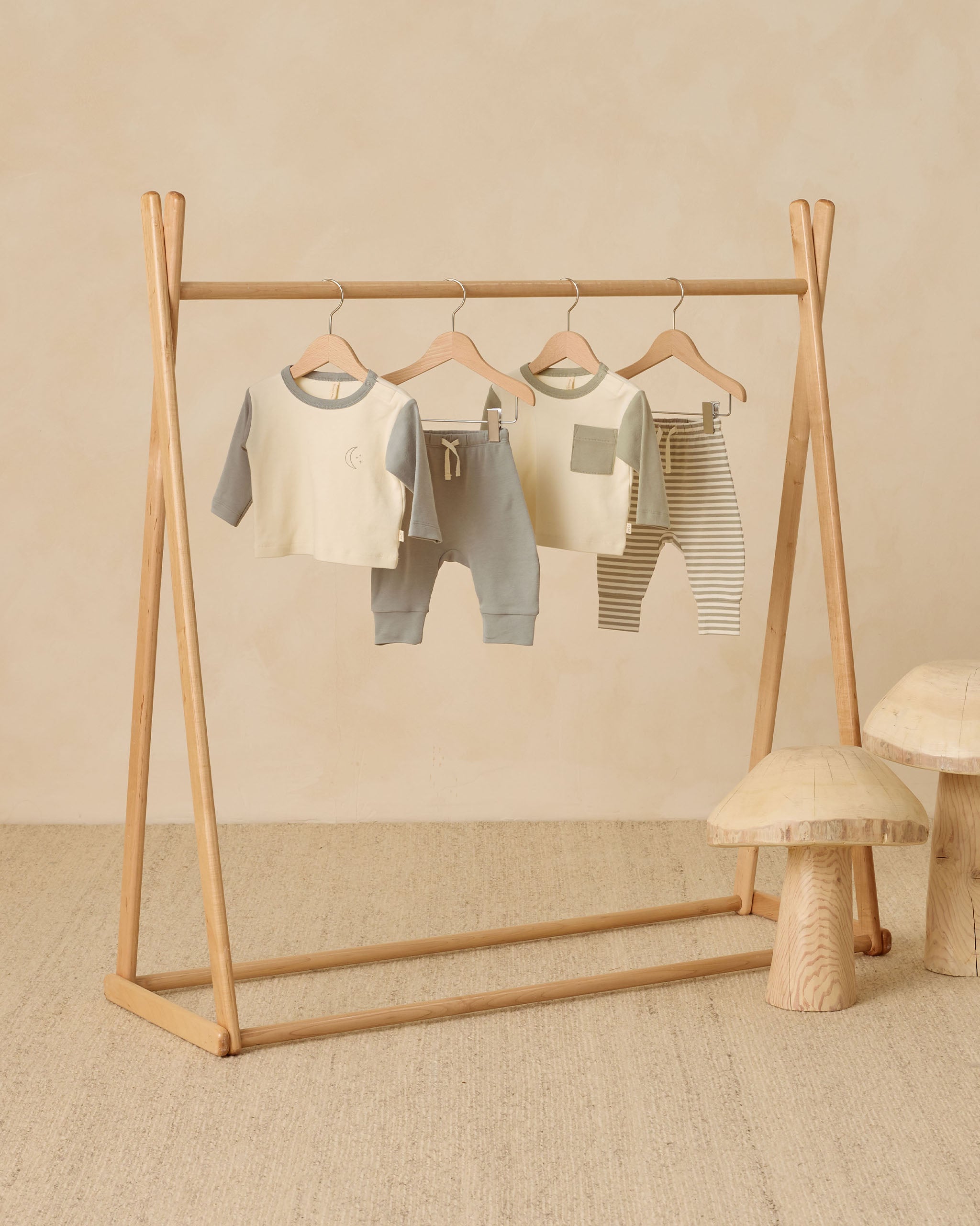 Long Sleeve Raglan Tee || Fern - Rylee + Cru | Kids Clothes | Trendy Baby Clothes | Modern Infant Outfits |