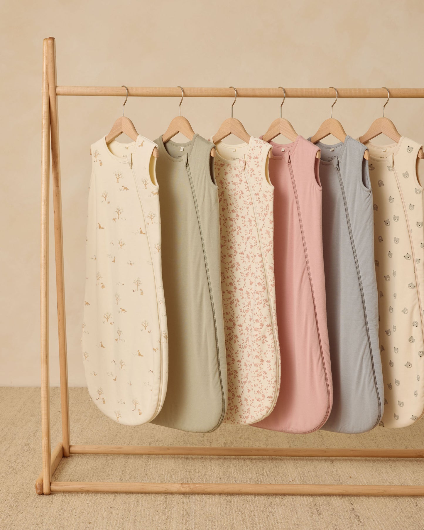 Bamboo Sleep Bag || Rose - Rylee + Cru | Kids Clothes | Trendy Baby Clothes | Modern Infant Outfits |