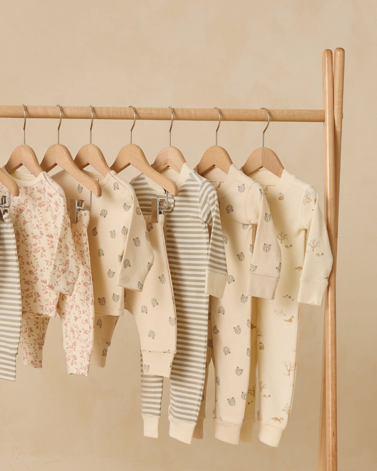 Zip Long Sleeve Sleeper || Fox Land - Rylee + Cru | Kids Clothes | Trendy Baby Clothes | Modern Infant Outfits |