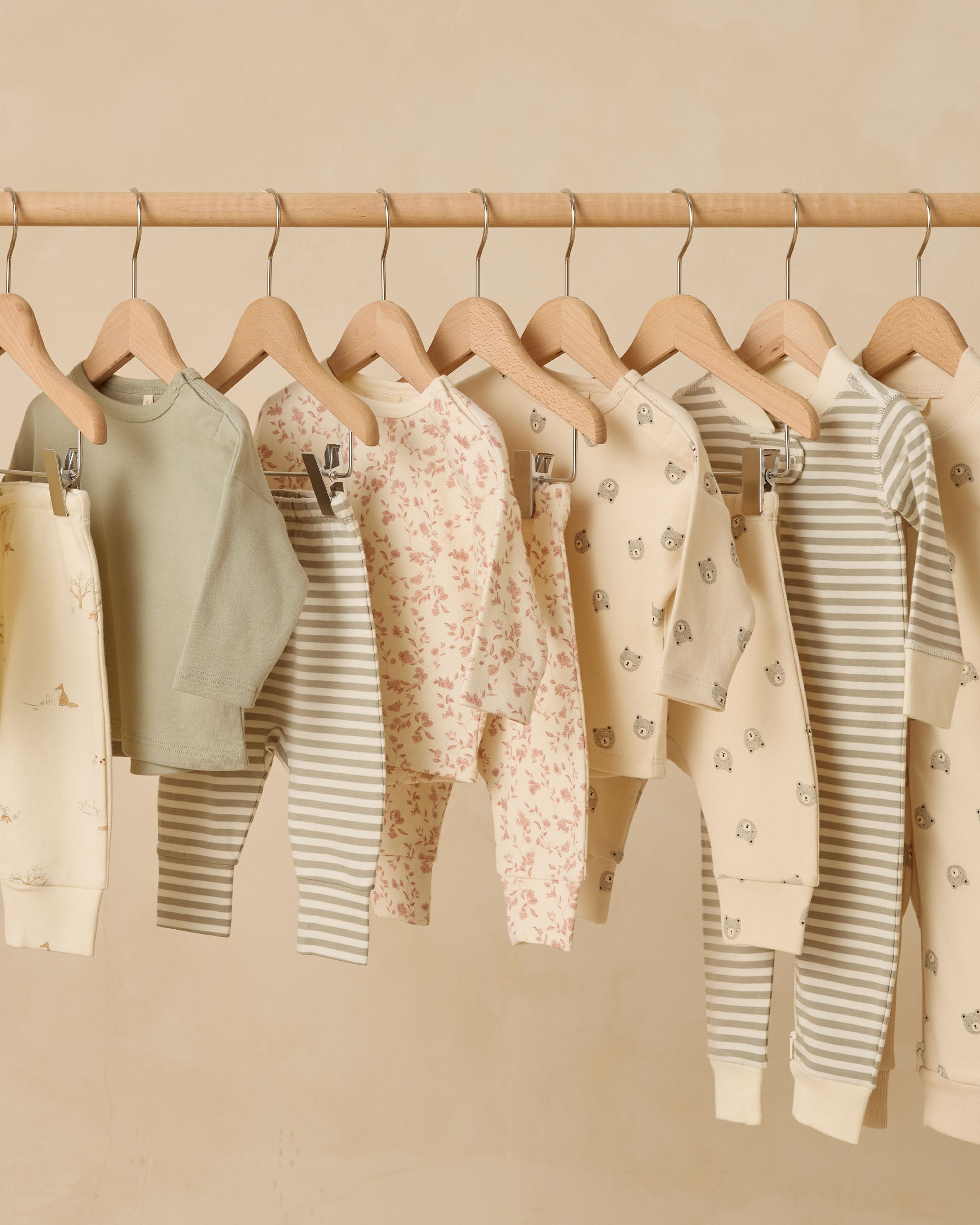 Long Sleeve Tee || Bears - Rylee + Cru | Kids Clothes | Trendy Baby Clothes | Modern Infant Outfits |