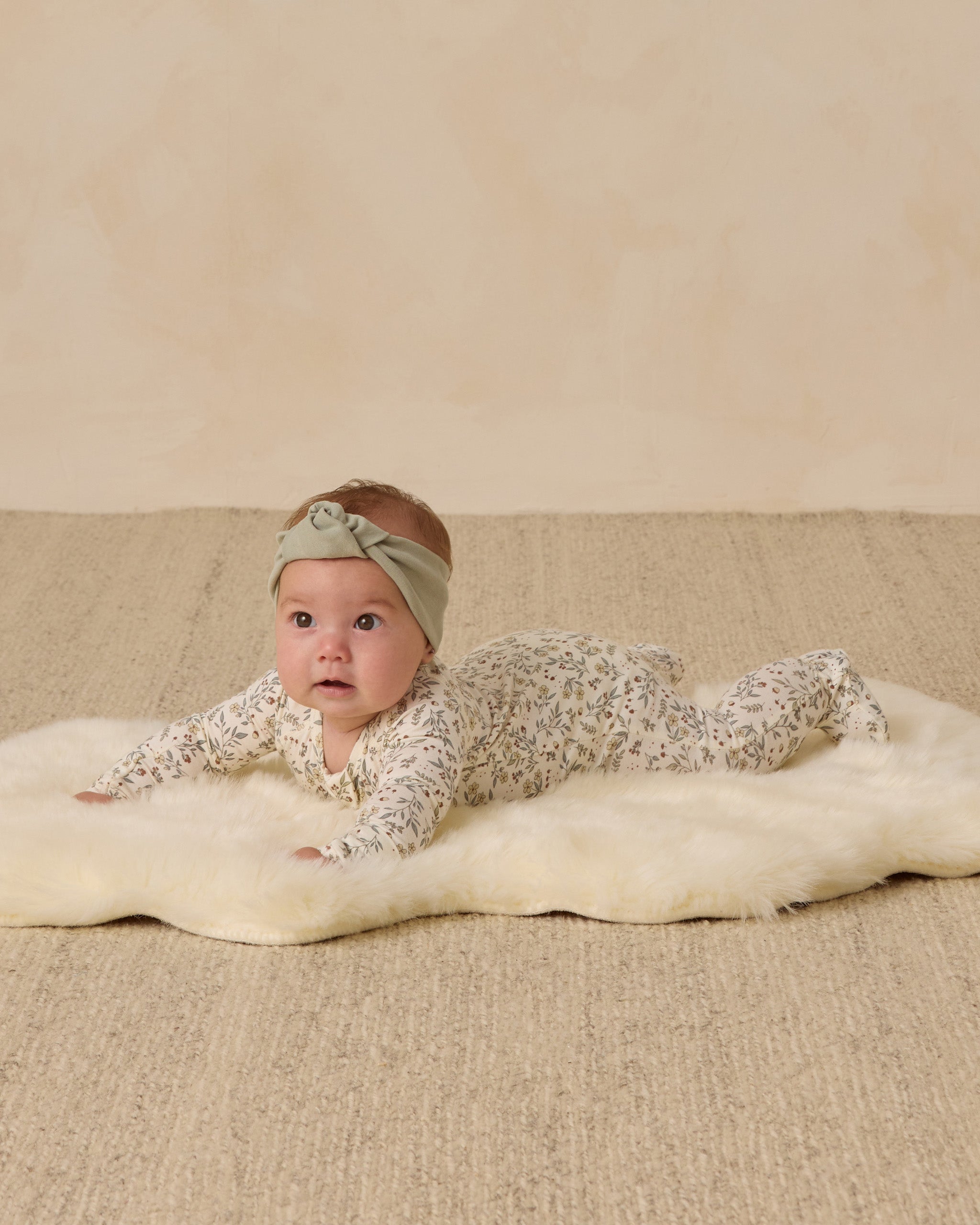Knotted Headband || Fern - Rylee + Cru | Kids Clothes | Trendy Baby Clothes | Modern Infant Outfits |