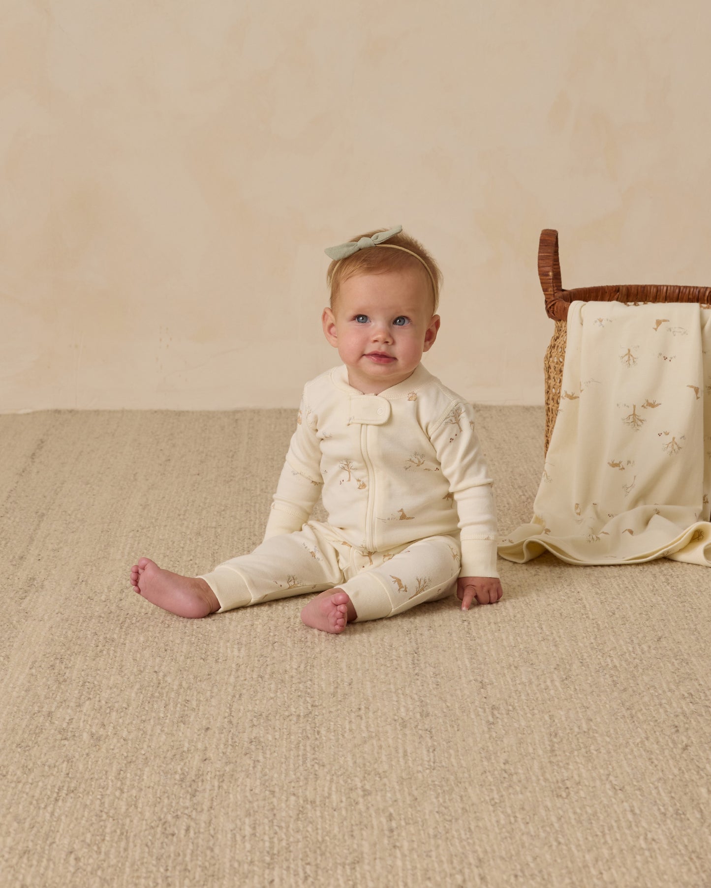 Little Knot Headband || Fern - Rylee + Cru | Kids Clothes | Trendy Baby Clothes | Modern Infant Outfits |